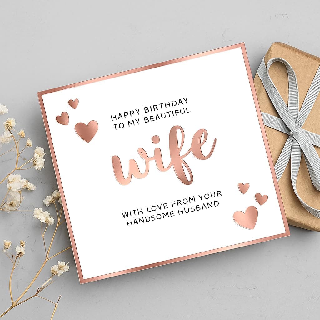 Share the Love Happy Birthday Wife - Birthday Card For Wife