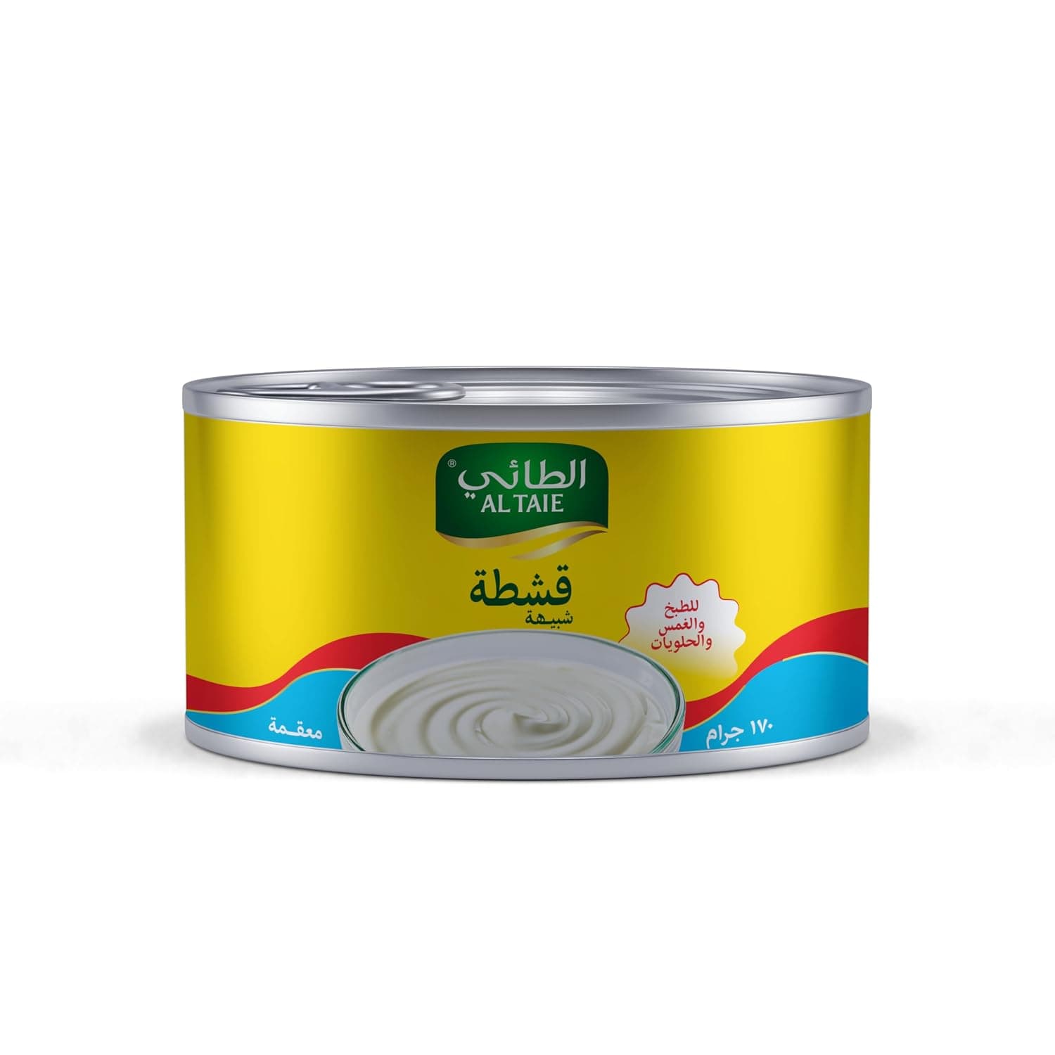 Al Taie Sterilized Cream 170g- Rich & Creamy Sterilized Cooking Cream- Smooth Texture for Desserts & Sauces- Ideal for Baking, Topping & Everyday Cooking