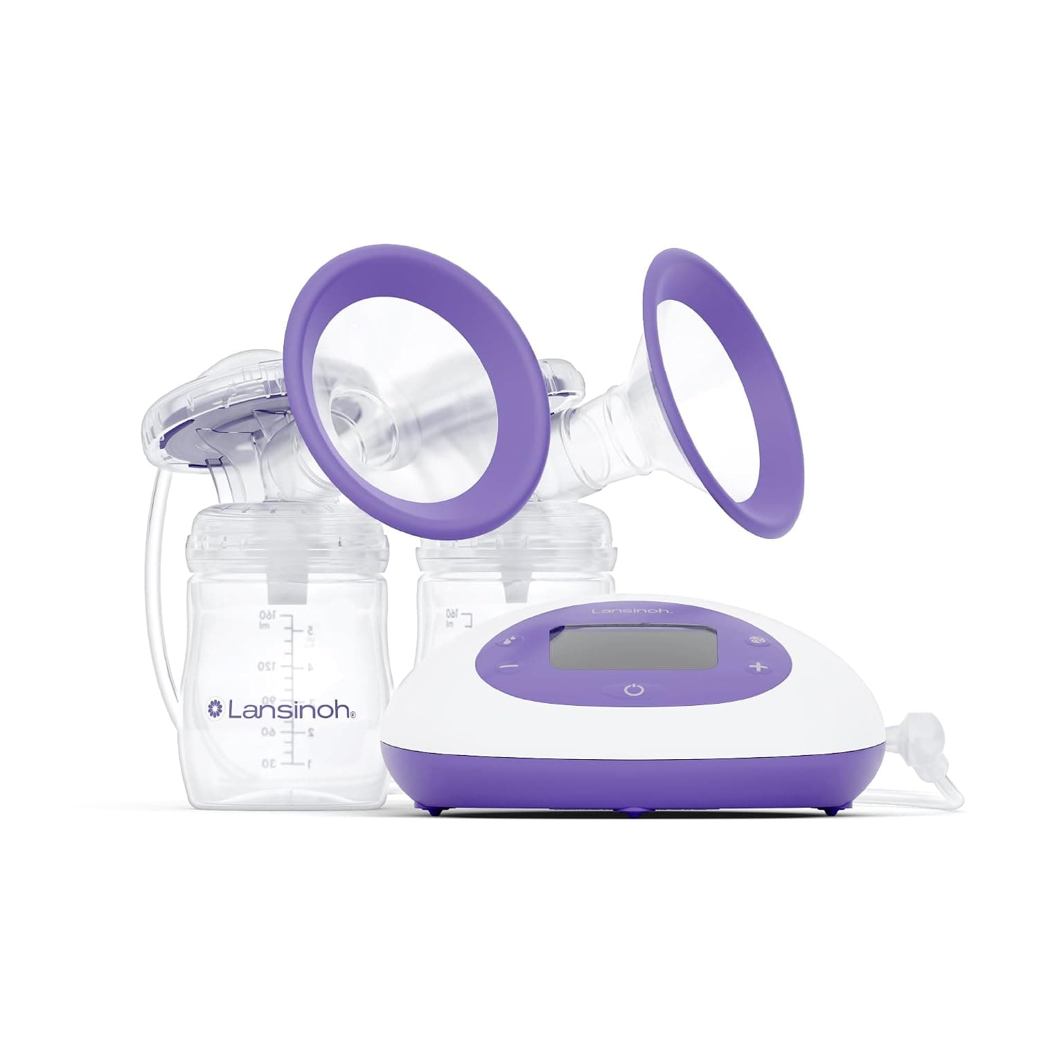 Lansinoh Signature Pro Double Electric Portable Breast Pump with Pumping Essentials and Tote Bag