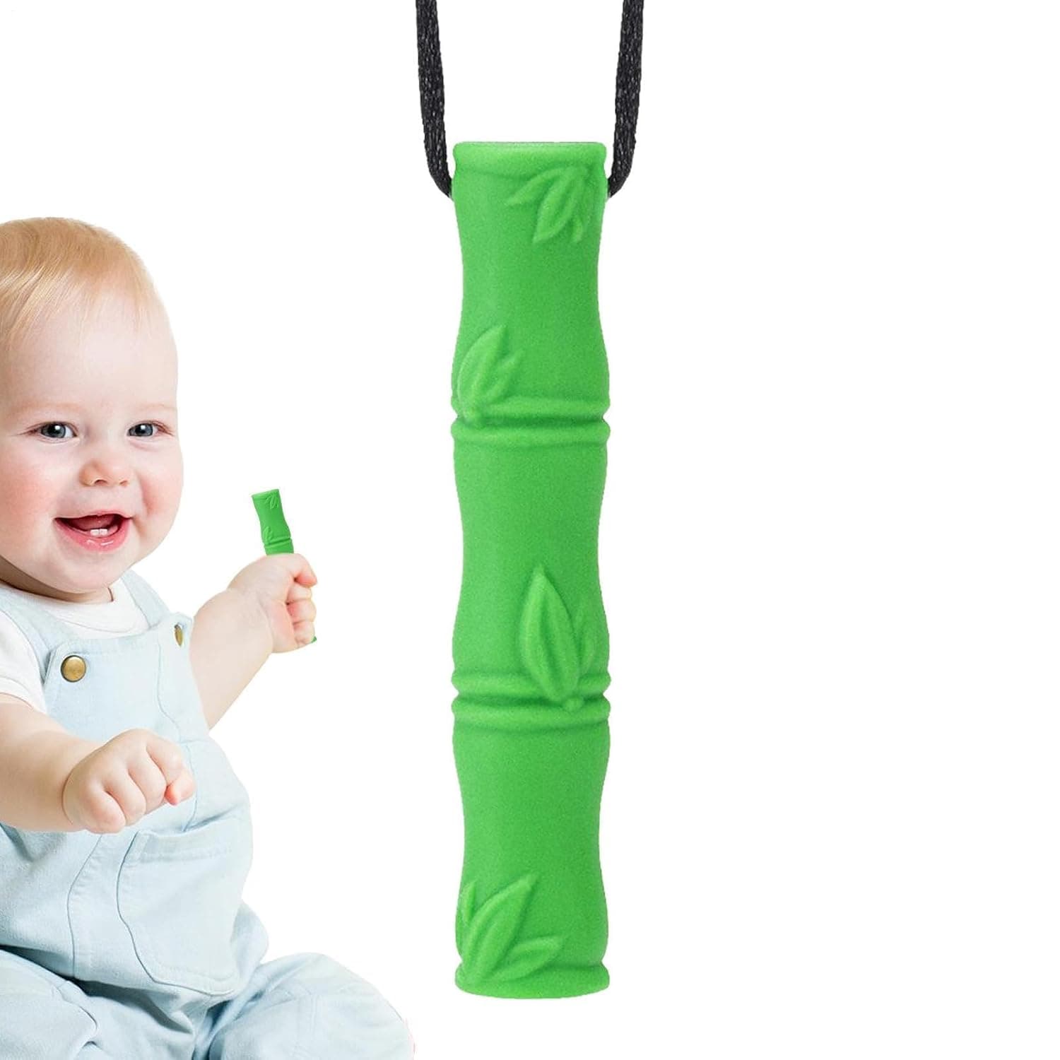 Chew Necklaces For Sensory Kids Portable Food-Grade Silicone Chew Necklace | Pacifiers, Teethers, Development Toys For Fixation