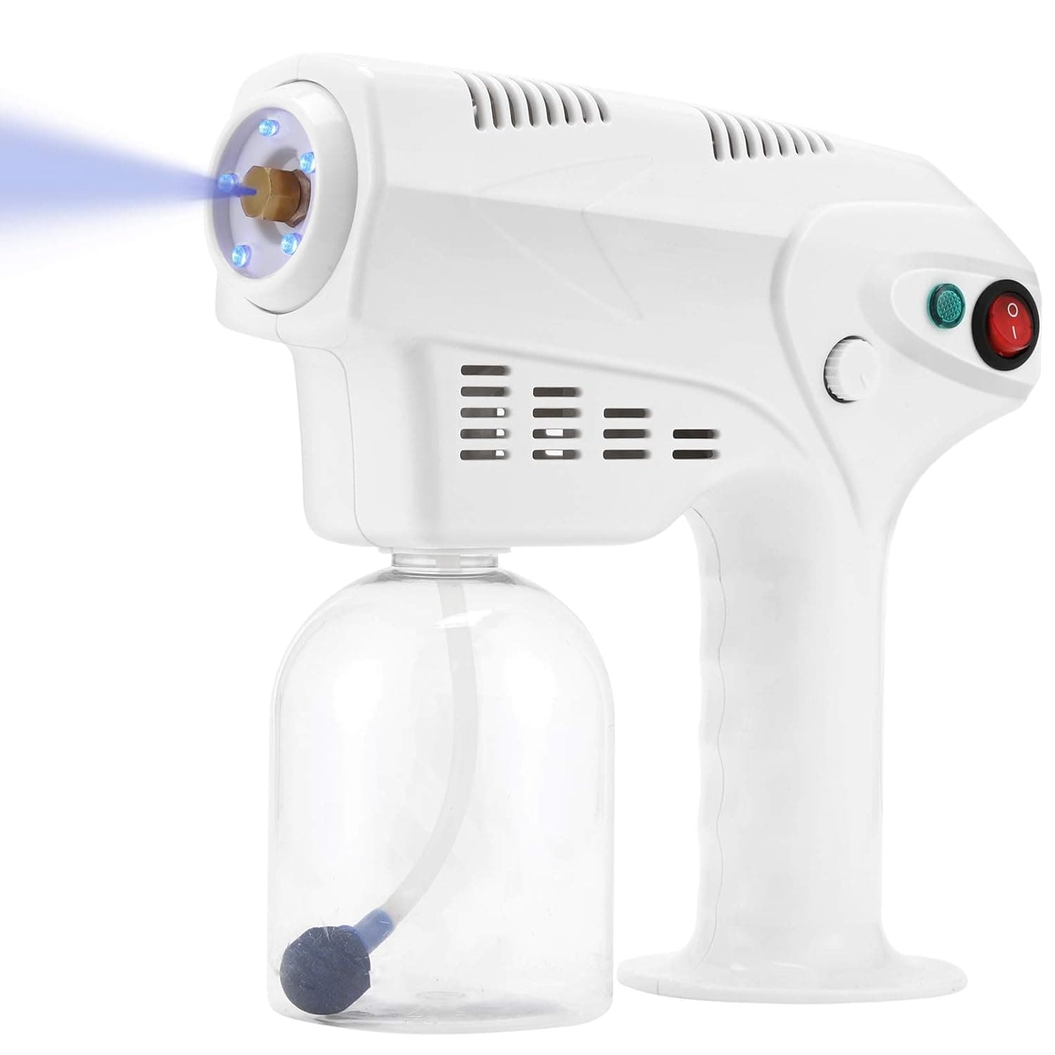 جهاز بخار صغير للوجه - جهاز ترطيب سبا محمول لاسلكي محمول باليد، بخاخ بخار نانو قابل لاعادة الشحن، اداة بخار للوجه للعناية بالشعر والعناية بالبشرة في السيارة