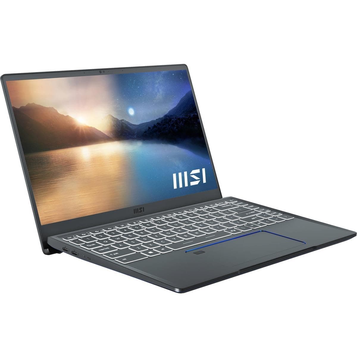 MSI Prestige 14 Evo Professional Laptop: 14" FHD Ultra-Thin Bezel Display, Intel Core i7-1185G7, Iris Xe, 16GB RAM, 512GB NVMe SSD, Thunderbolt 4, Win10 Home, Intel Evo, Carbon Gray (A11M-220)
