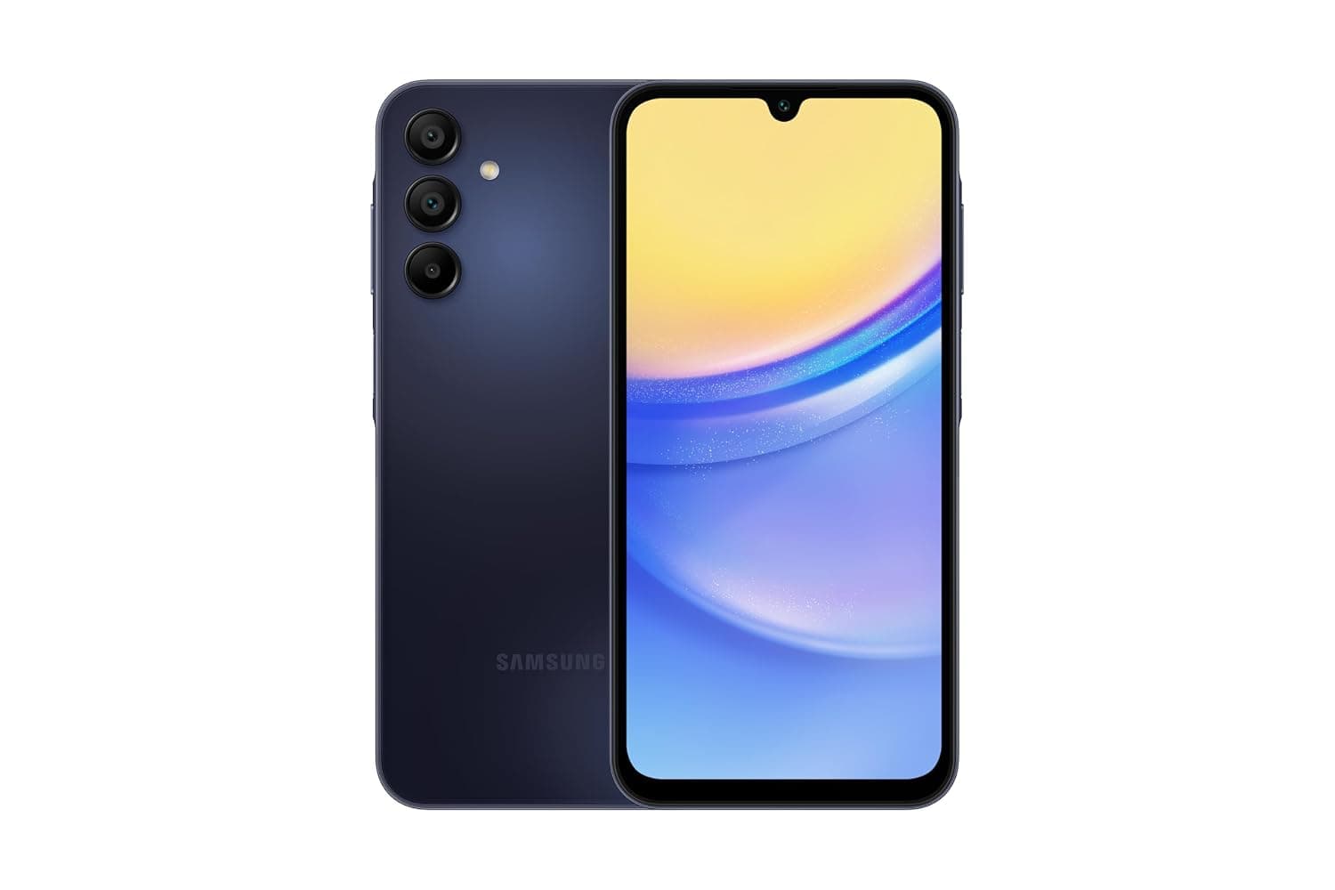 Samsung Galaxy A15 5G, Android Smartphone, Dual SIM Mobile Phone, 4GB RAM, 128GB Storage, Blue Black (KSA Version)