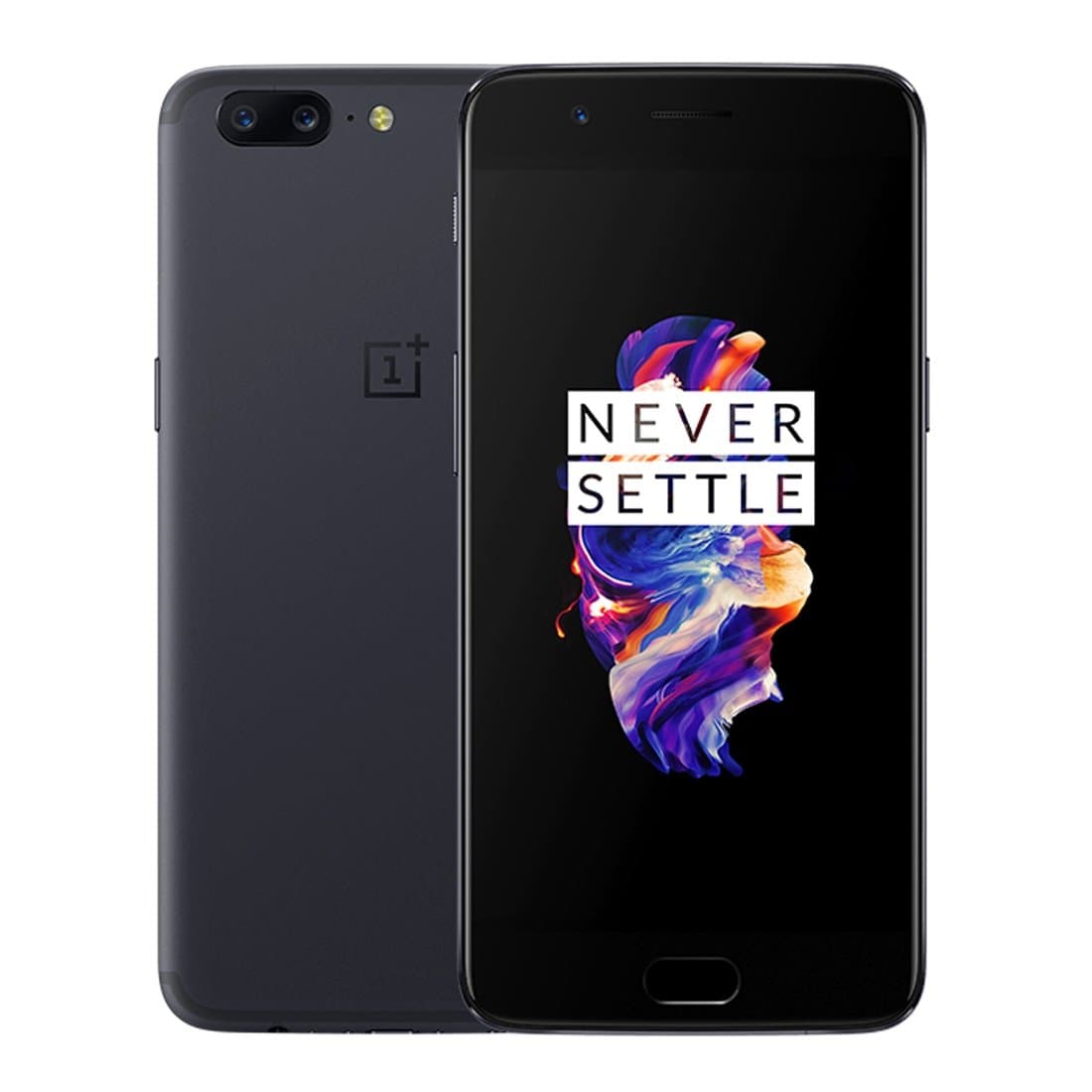 ONEPLUS 5 A5000 Dual Sim 64Gb Factory Unlocked 4G Lte International Version Smartphone, Slate Gray