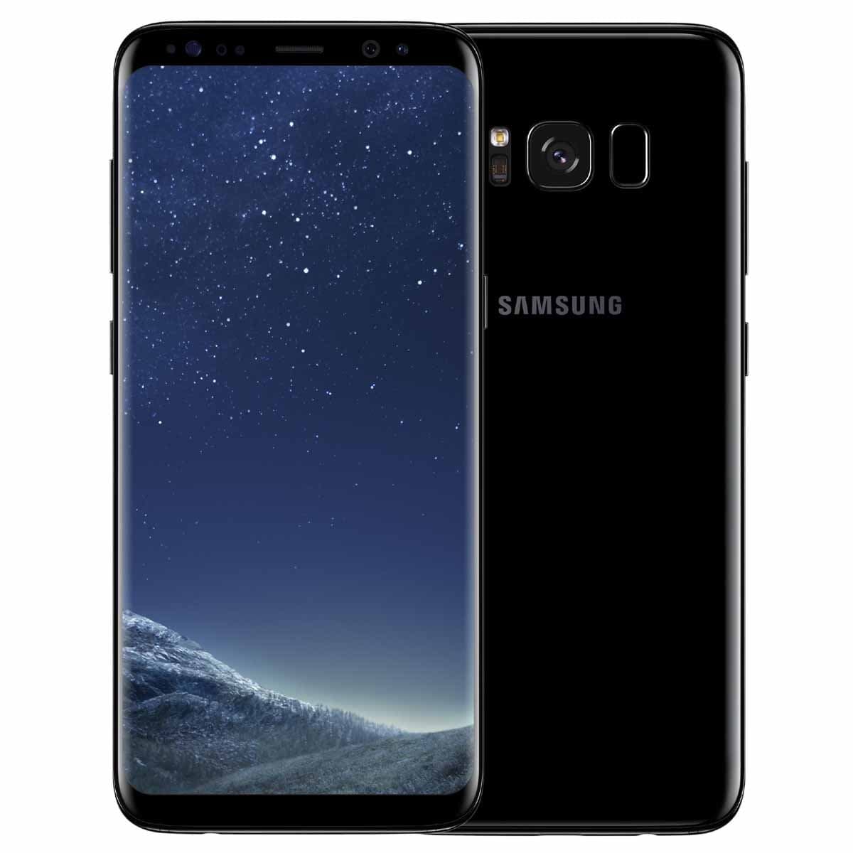 Samsung Galaxy S8 Plus Dual-SIM 64GB (GSM Only, No CDMA) Factory Unlocked 4G Smartphone - International Version - Midnight Black