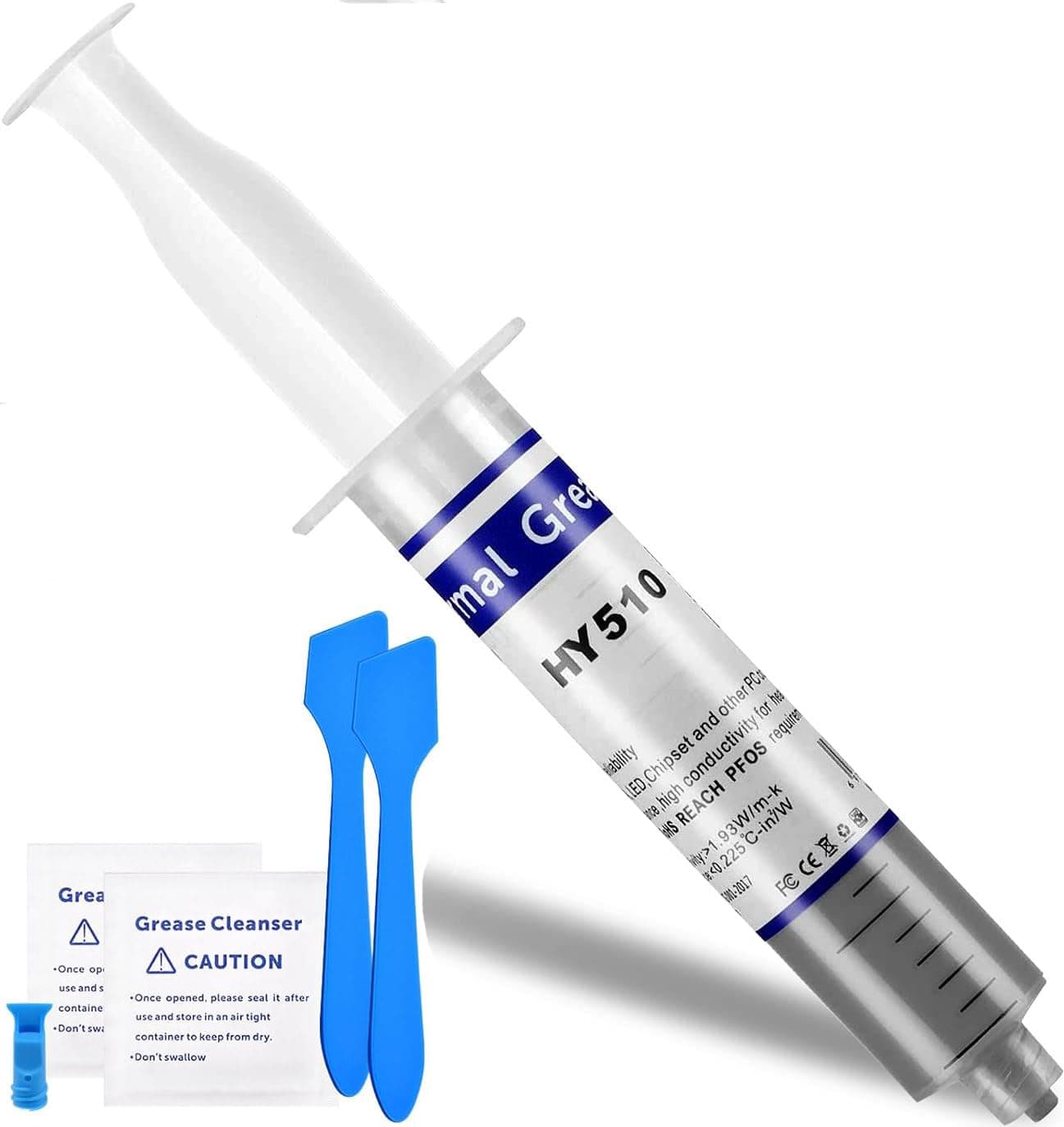 Thermal Grease Paste Thermal Grease Compound, 25g, HY-510, Thermal Conductivity 1.93W/m-k (25, Grams)