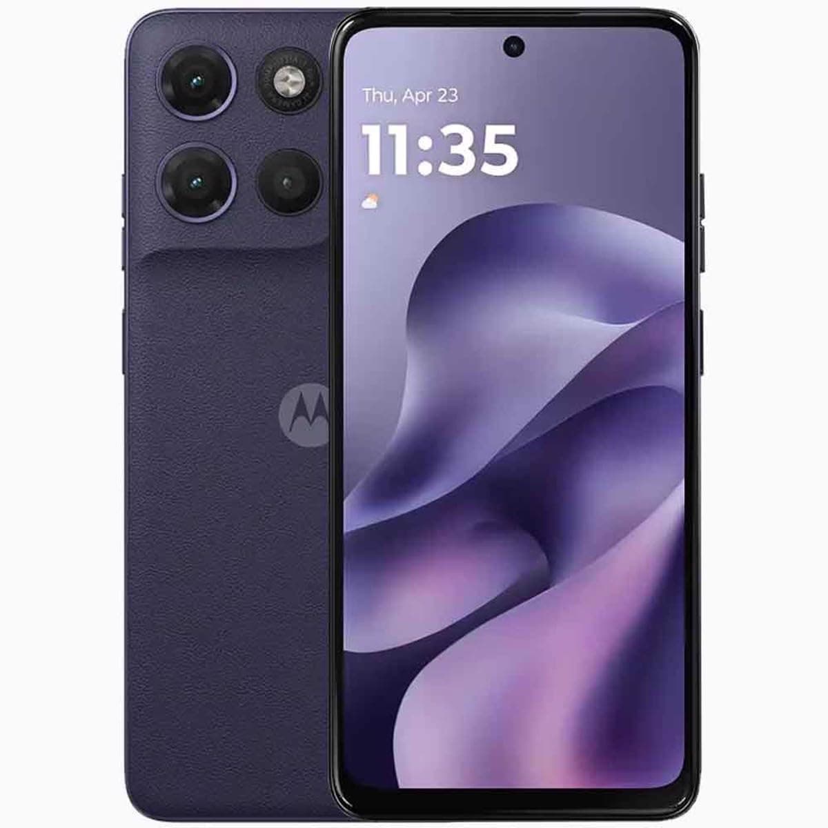 Motorola Moto G17 DUAL-SIM 128GB ROM + 4GB RAM (GSM Only | No CDMA) Factory Unlocked 4G/LTE Smartphone (Pantone Evening Blue) - International Version