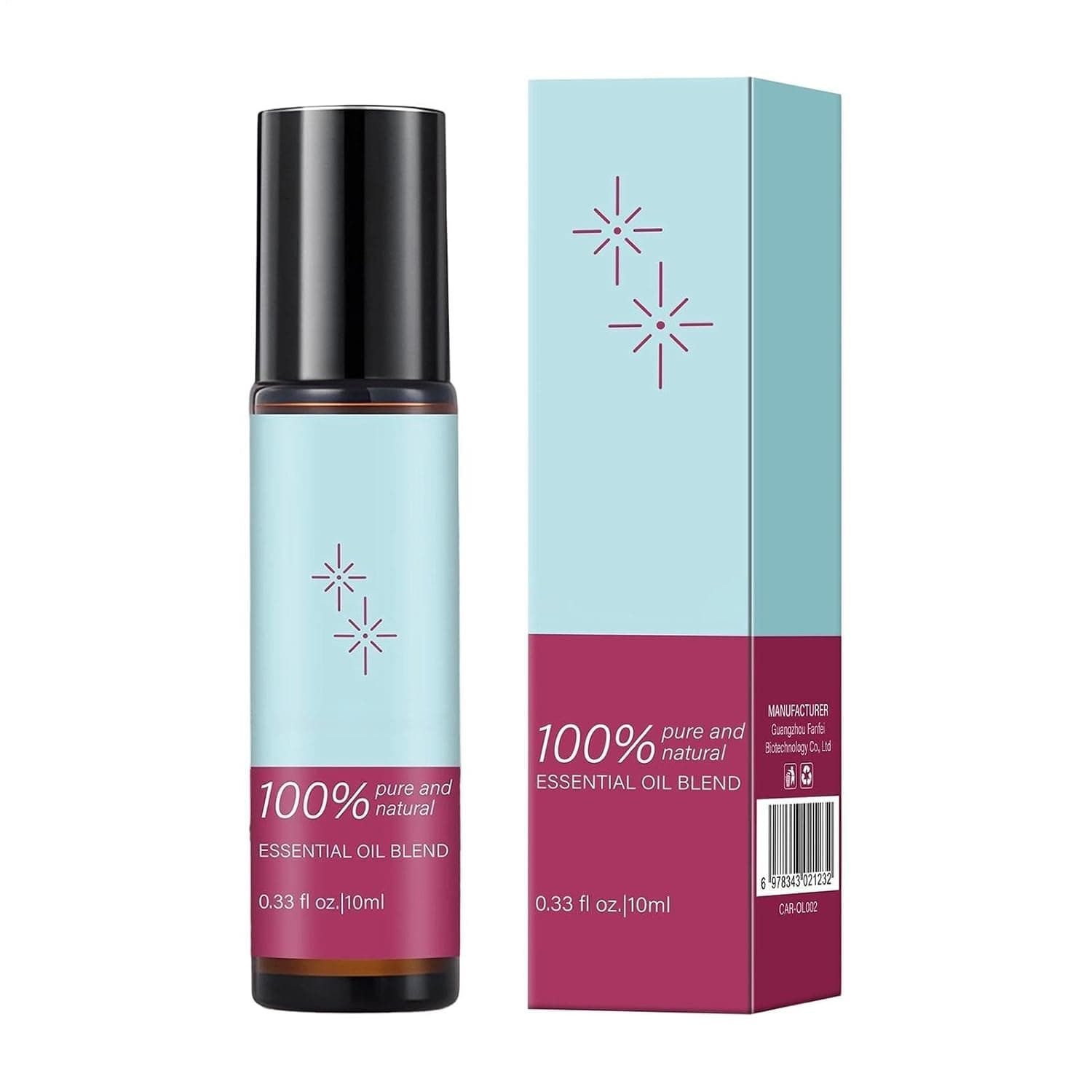 Aromatherapy Oils 10ml Calming Lightweight Nourishing No-Greasy Roll On | Portable Aromatherapy Oils for Women Birthday Valentine's Day Mother's Day