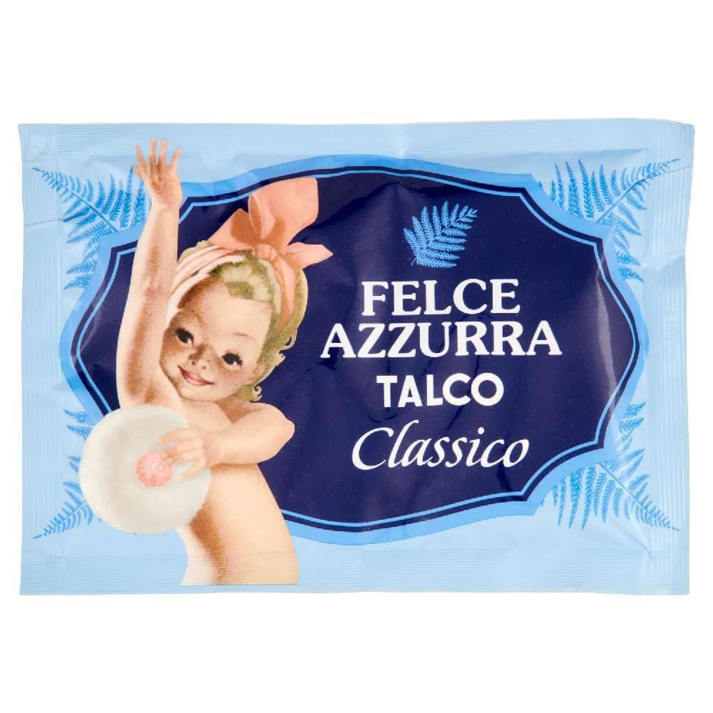 Felce Azzurra - Talc, Completely Natural Delicate Powder, Classic Perfume - Bag, 100 g