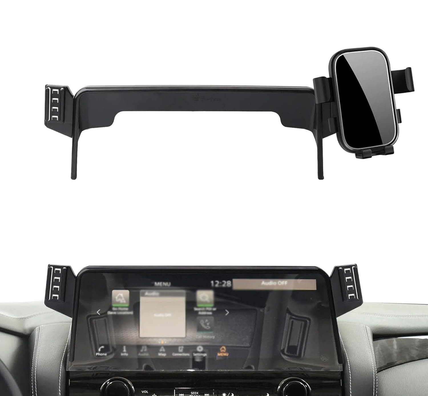 حامل موبايل للسيارة متوافق مع نيسان باترول 2023 2024 حامل ملاحة اكسسوارات السيارات