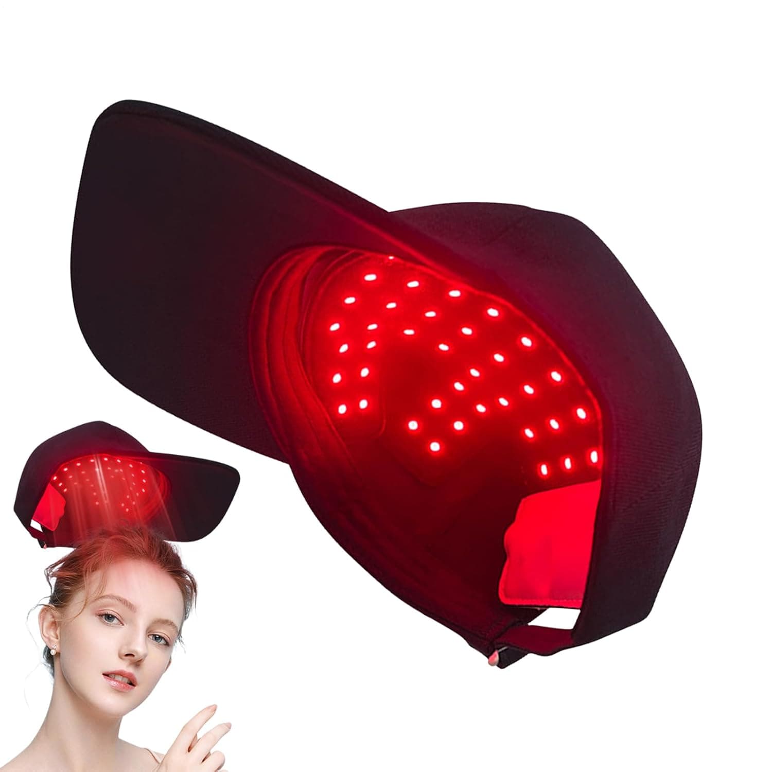 LED Hair Growth | Infrared Protector Reduce Alopecia & Shedding | Hair Growth Device Prevents Alopecia with LED Light - for Men Women
