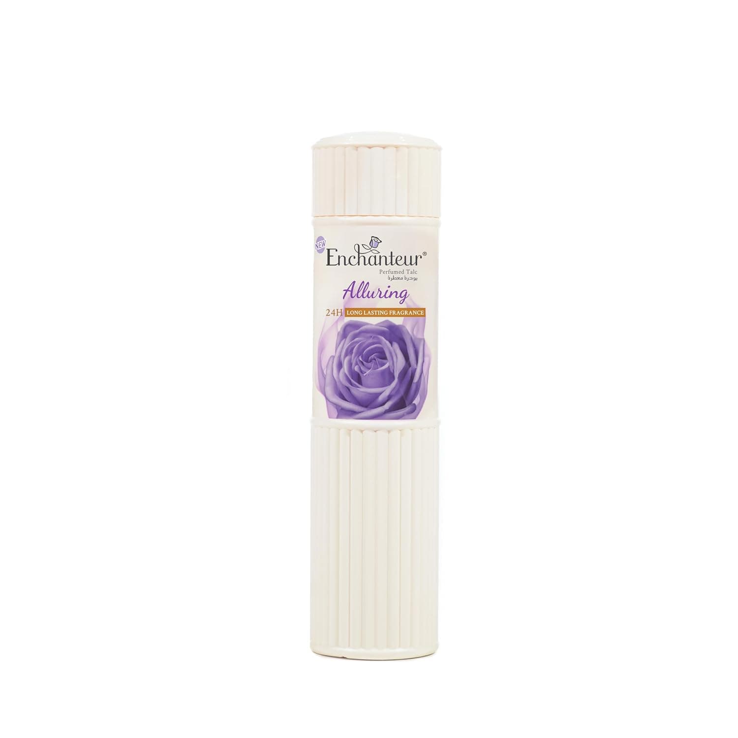 Enchanteur alluring perfumed talc with classic notes of roses and exotic irises, 250 g