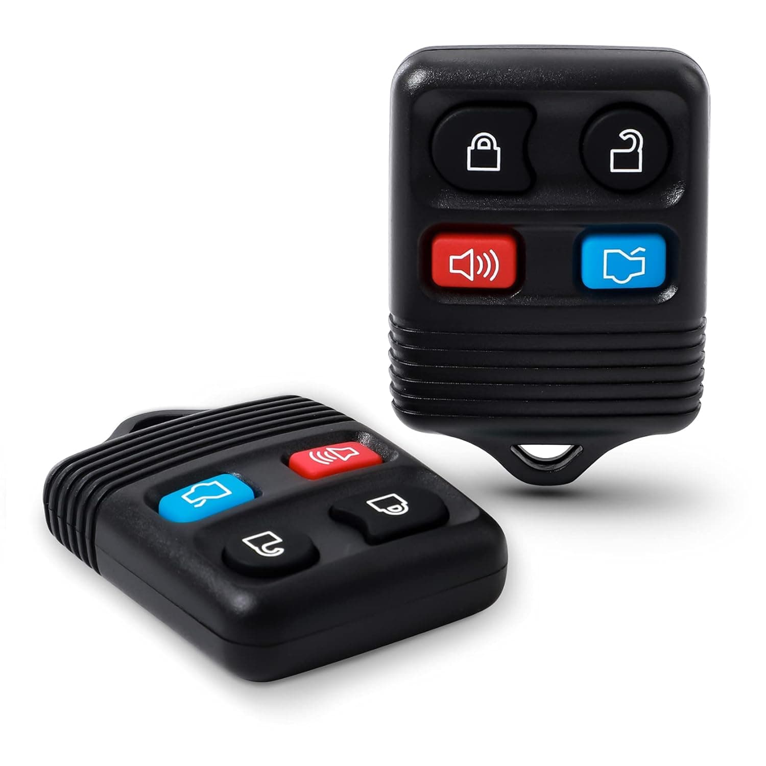 Key Fob 4 Button Keyless Entry Remote Control Key Fob Compatible with Ford Focus Explorer Mercury Lincoln Mazda Tribute,2 Pack