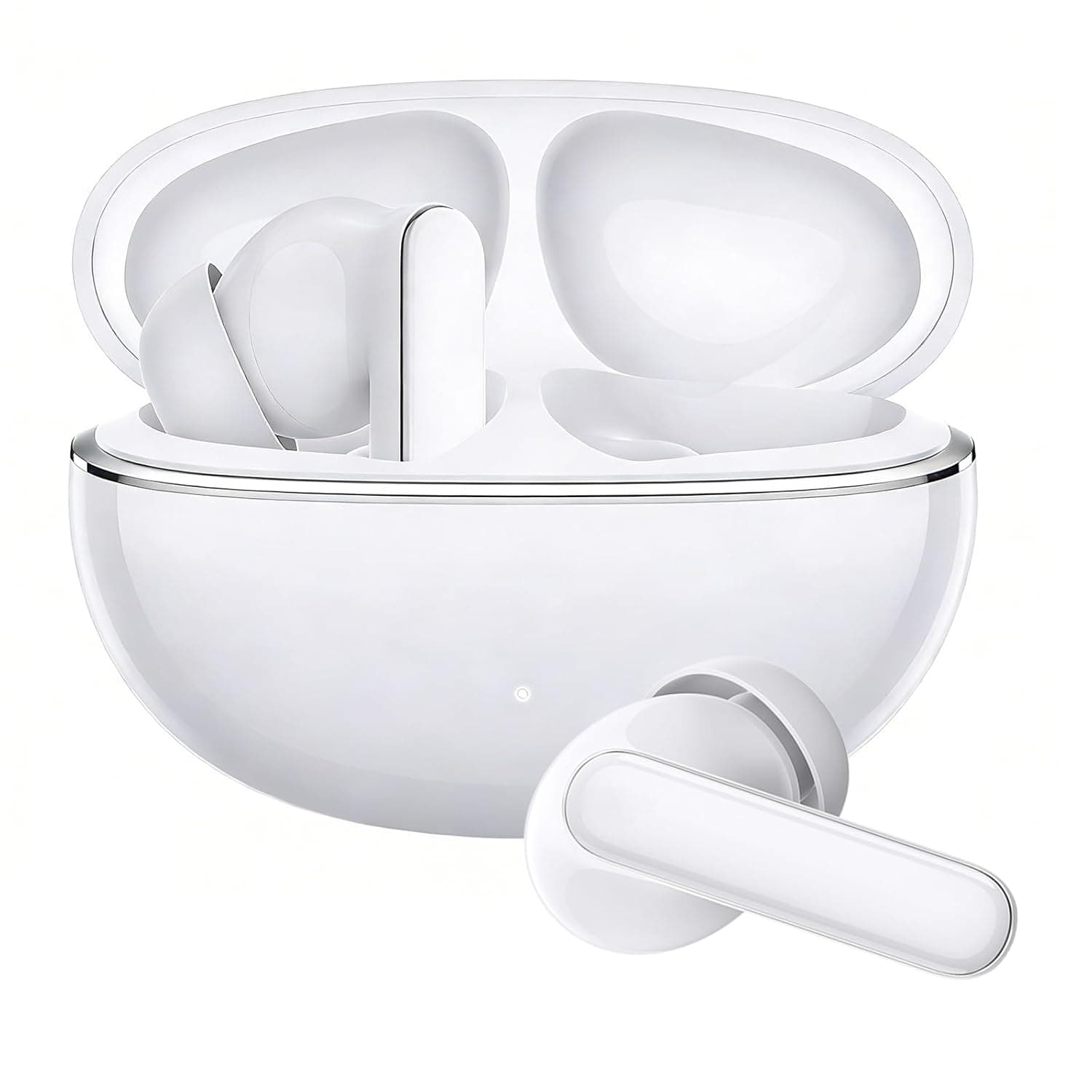 HONOR CHOICE Earbuds X8i Wireless Earbuds, 12 mm Semi-Open Driver, 3 Mic, Bluetooth 6.0, Noise Reduction During Calls, 44 Hours Playback, Dual Connection, IP54, White