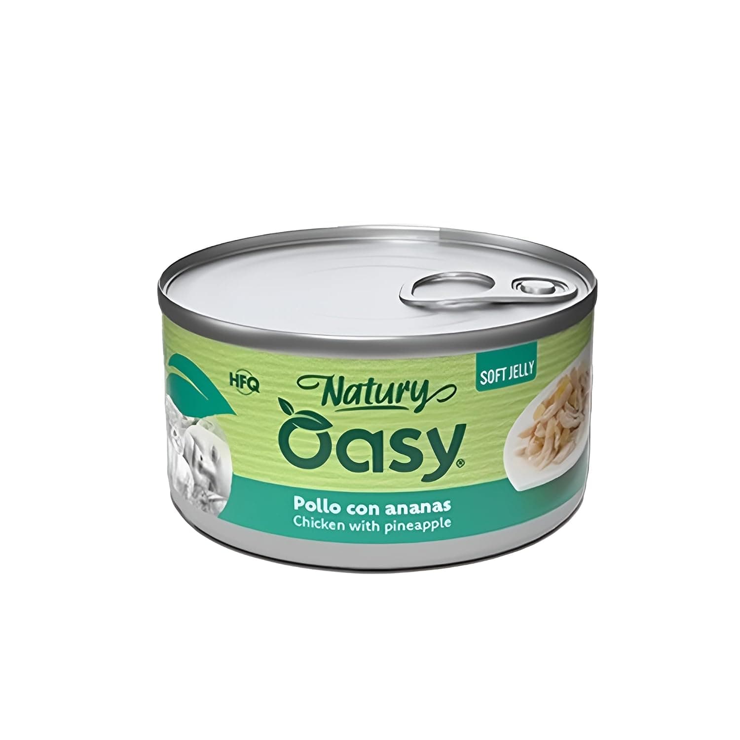 Oasy Naturi Wet Cat Food Chicken With Pineapple In Jelly 85 g