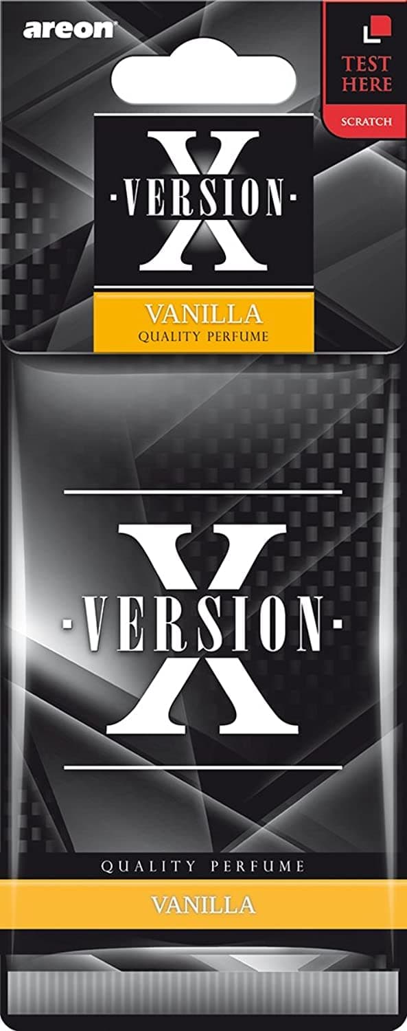 Areon X Version Hanging Car Air Freshener Vanilla