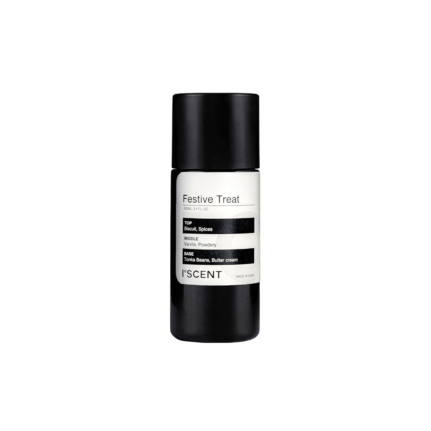 ISCENT | Festive Treat Oil Refill for Ensō Diffuser – 100ml Cozy sweet home scent with Biscuit, Holiday Spices, Vanilla, Powdery Notes, Tonka & Buttercream