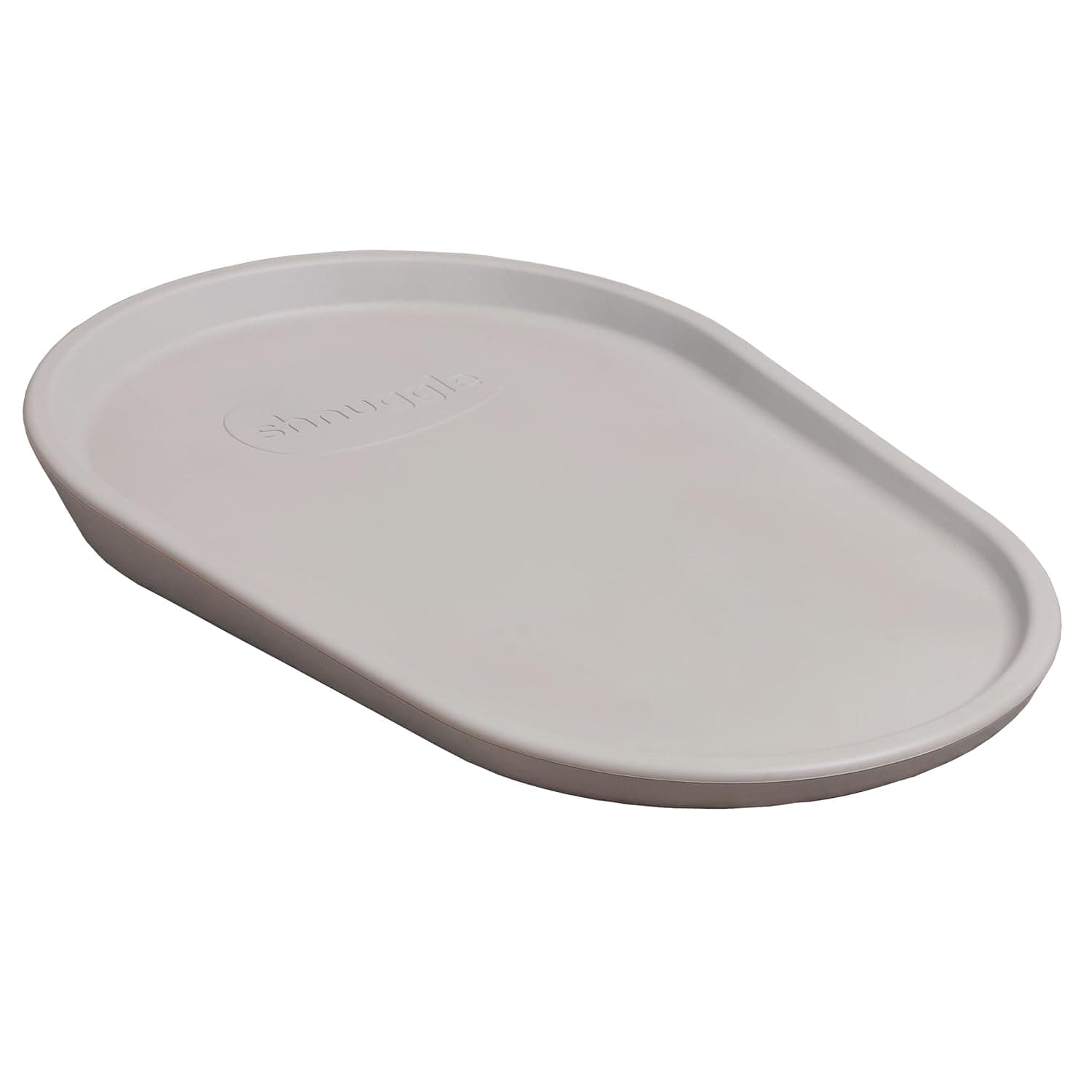 Shnuggle Squishy Baby Changing Mat | Soft and Warm Foam Material is Nicer for Babies | Perfect for Nappy/Diaper Changing Time | Anti-Slip Easy Clean Wipeable (Taupe)