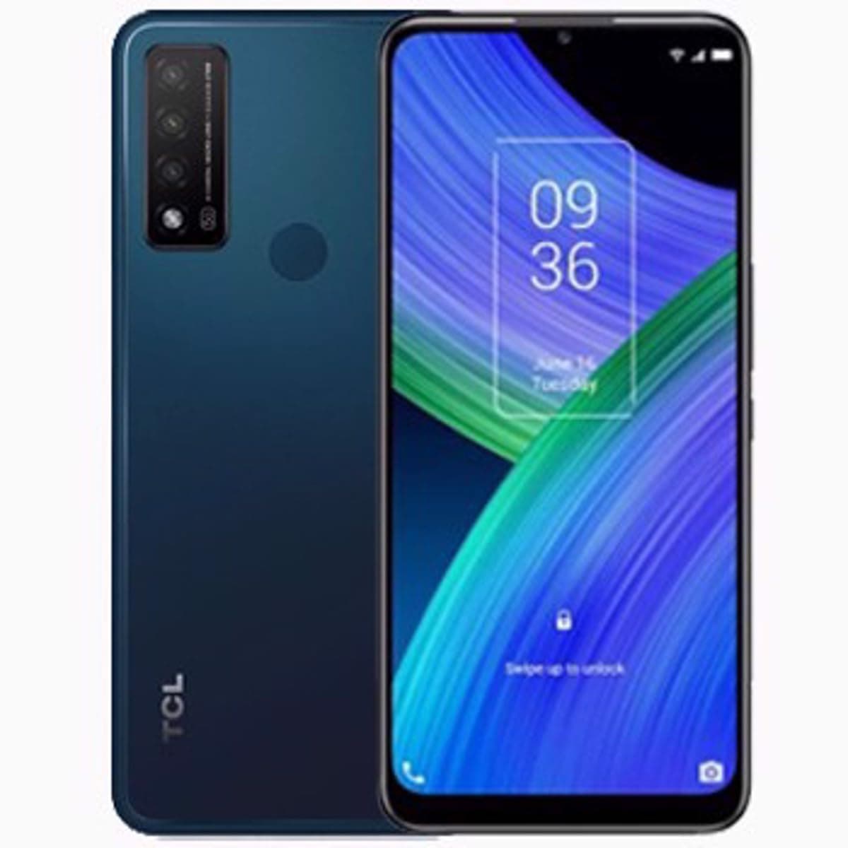TCL 20 R Dual-SIM 64GB ROM + 4GB RAM (GSM Only | No CDMA) Factory Unlocked 5G Smartphone (Blue) - International Version