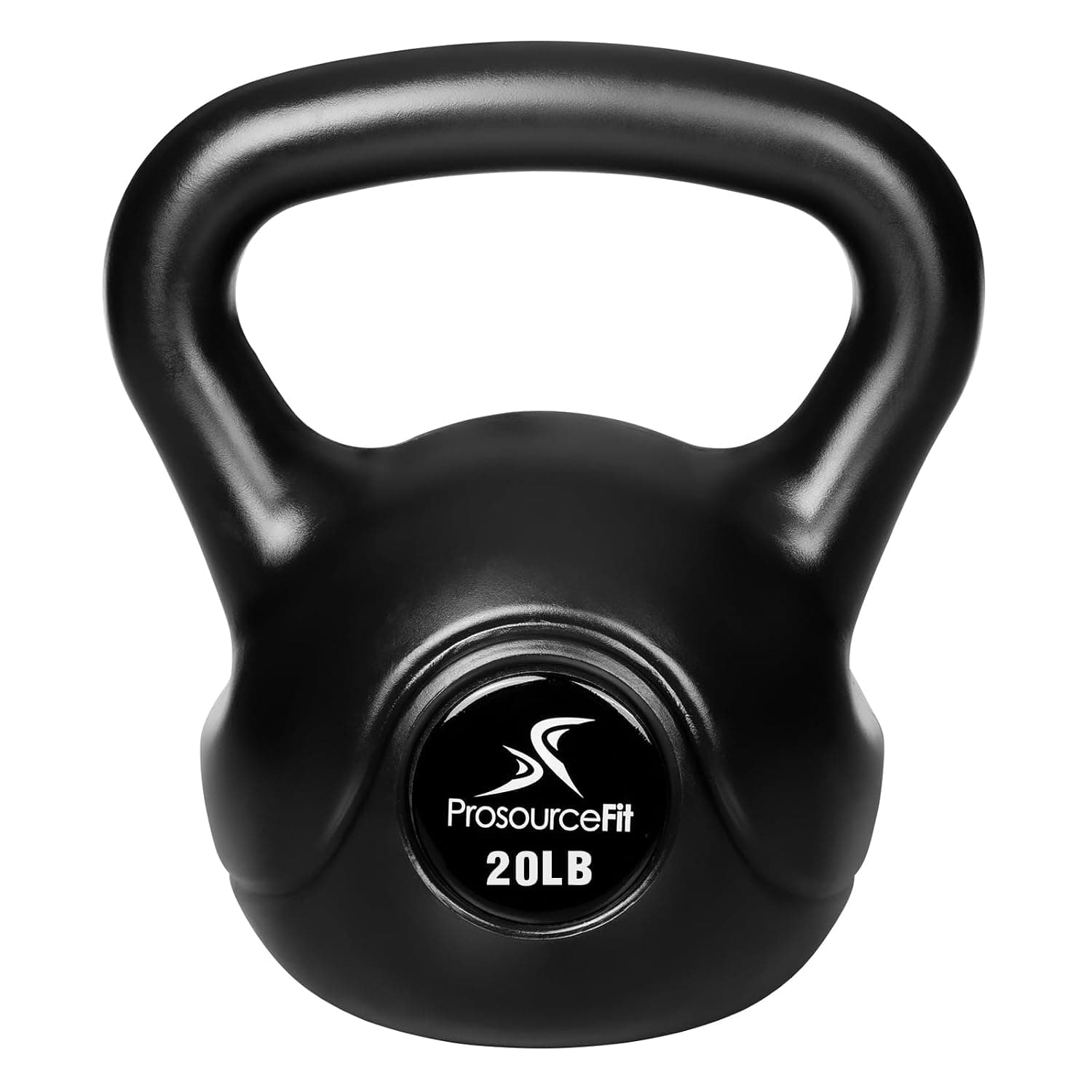 ProsourceFit Vinyl Plastic Kettlebell from 10, 15, 20, 25, 30, and 35 lbs
