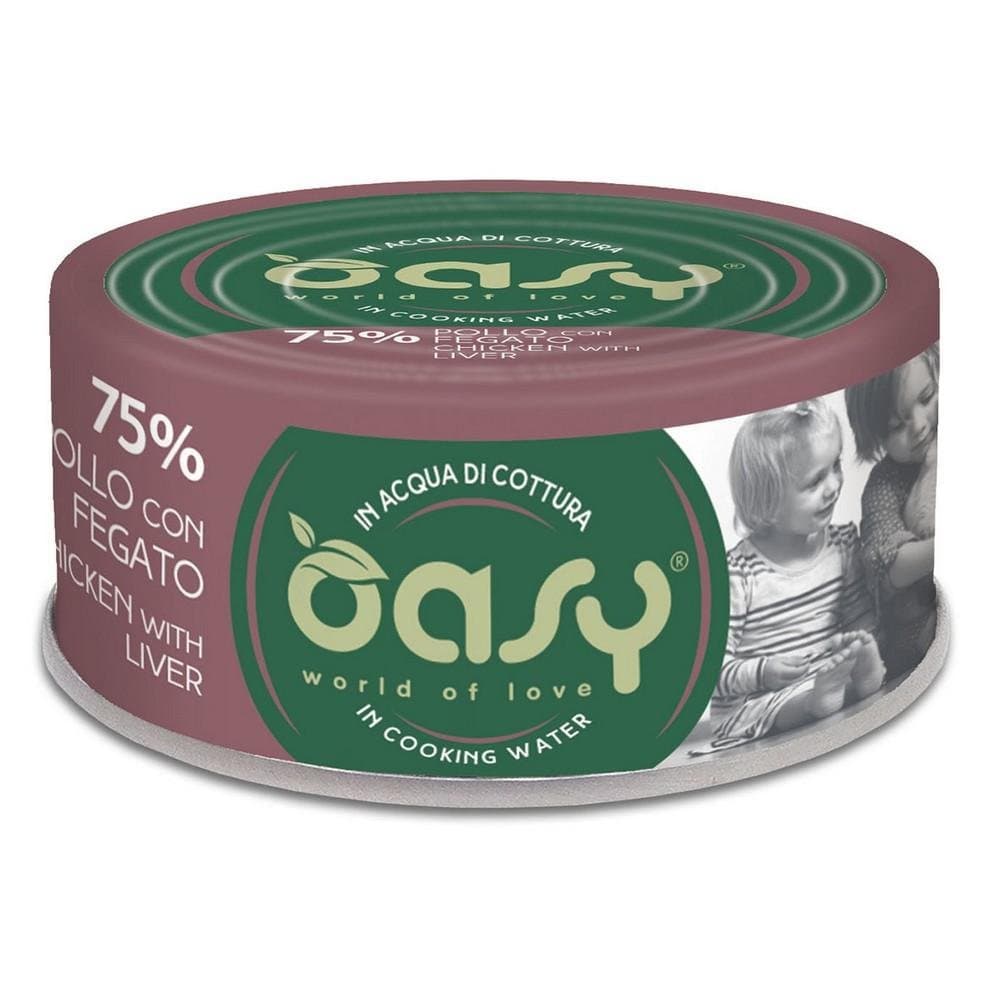 Oasy More Love Wet Cat Food Chicken With Liver 70 g