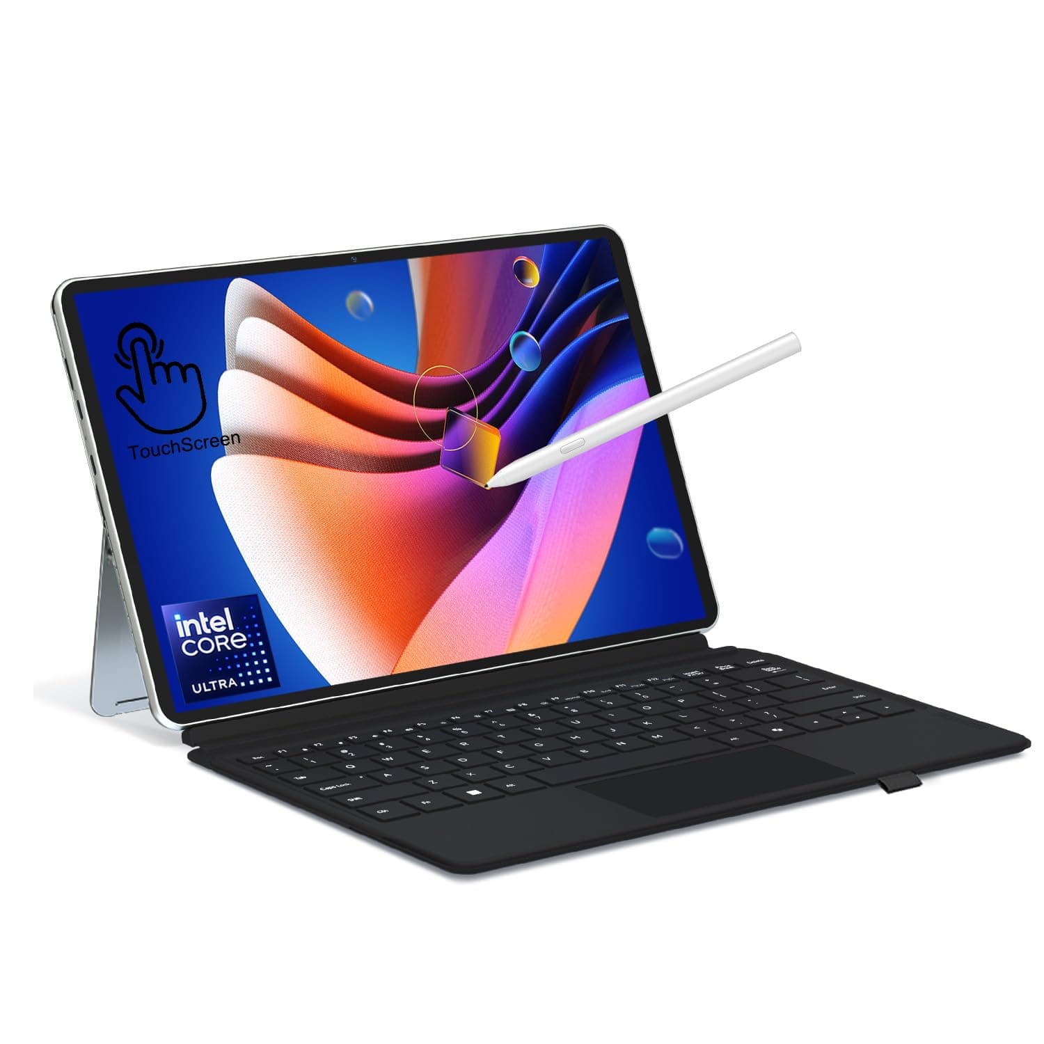 Ninkear 2-in-1 Laptop (3 Year Warranty), 13" 2.5K Touchscreen, Ultra 5 115U AI (up to 4.2GHz), 16GB LPDDR5 1TB SSD, Wi-Fi 6, Keyboard, Windows 11, Ideal for Work and Travel