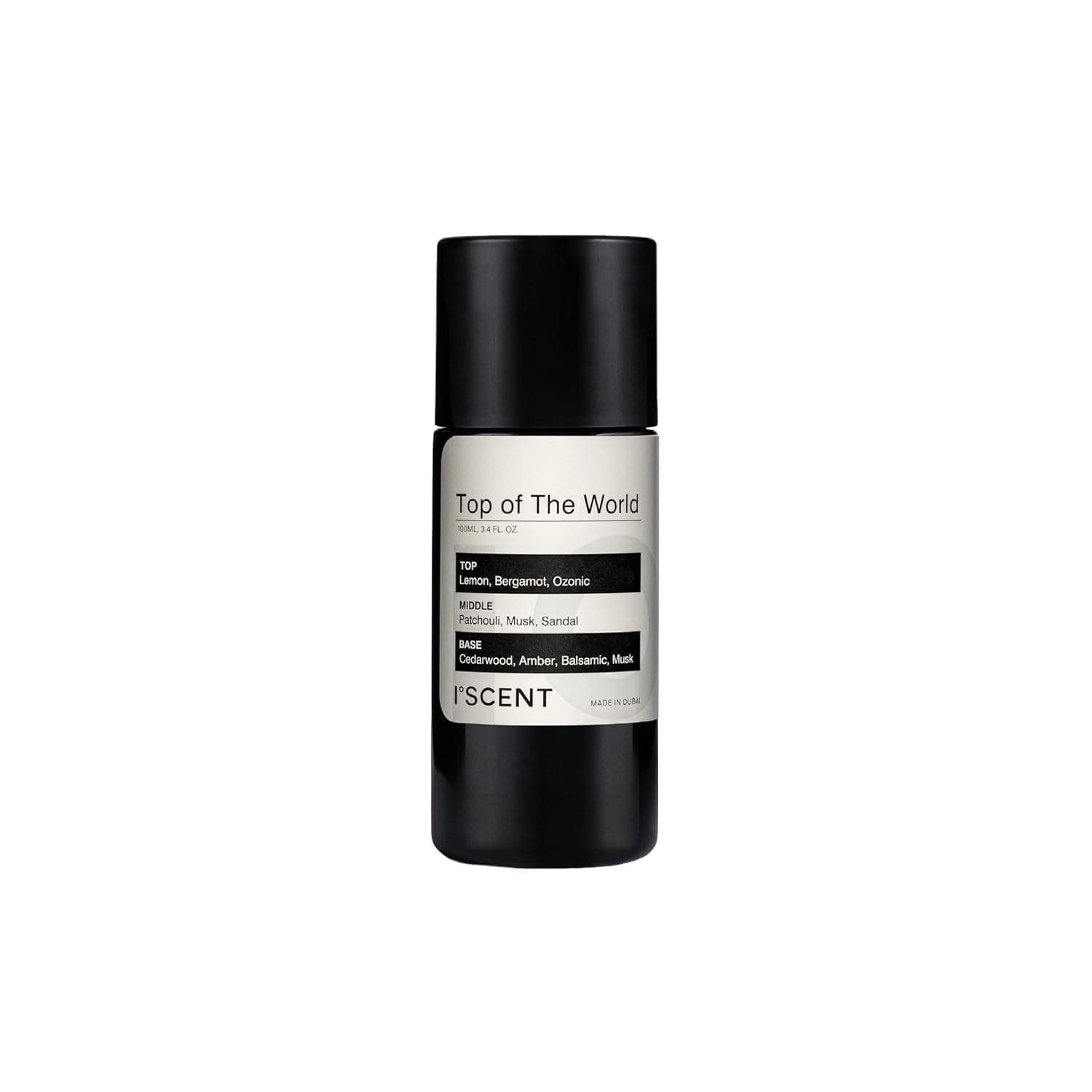 ISCENT | Top Of The World Oil Refill for Ensō Diffuser – 100ml Warm, Luxurious Scent with Labdanum, Rose, Patchouli, Saffron, Oud, Sandalwood & Cedar | Elevate Your Home with a Bold, Comforting Aroma
