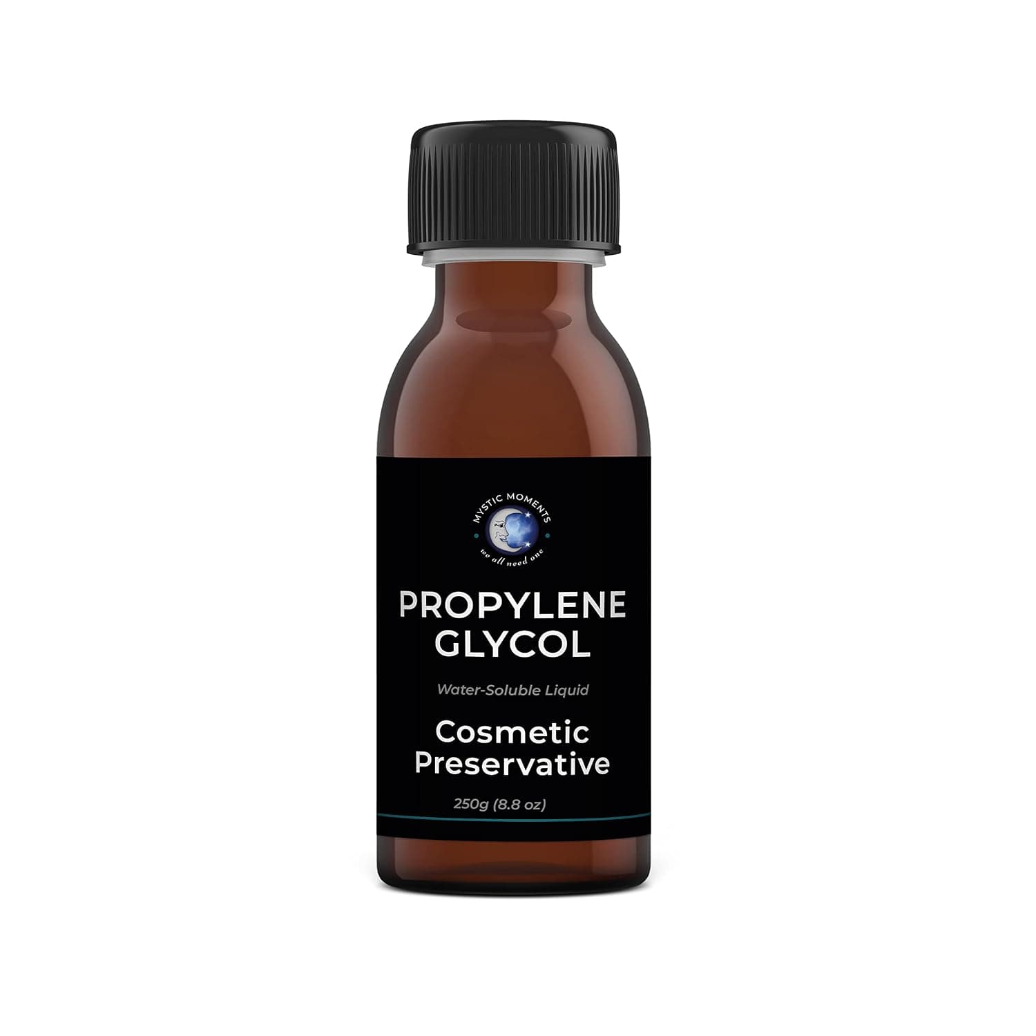 Mystic Moments | Propylene Glycol USP Grade | Cosmetic Solvent & Humectant | Softening Agent for Skincare, Creams & Lotions | Emollient & Preservative | 250g