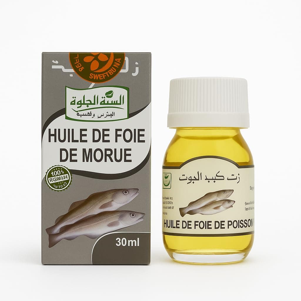 Cod Liver Oil 30 ml - Paraben Free