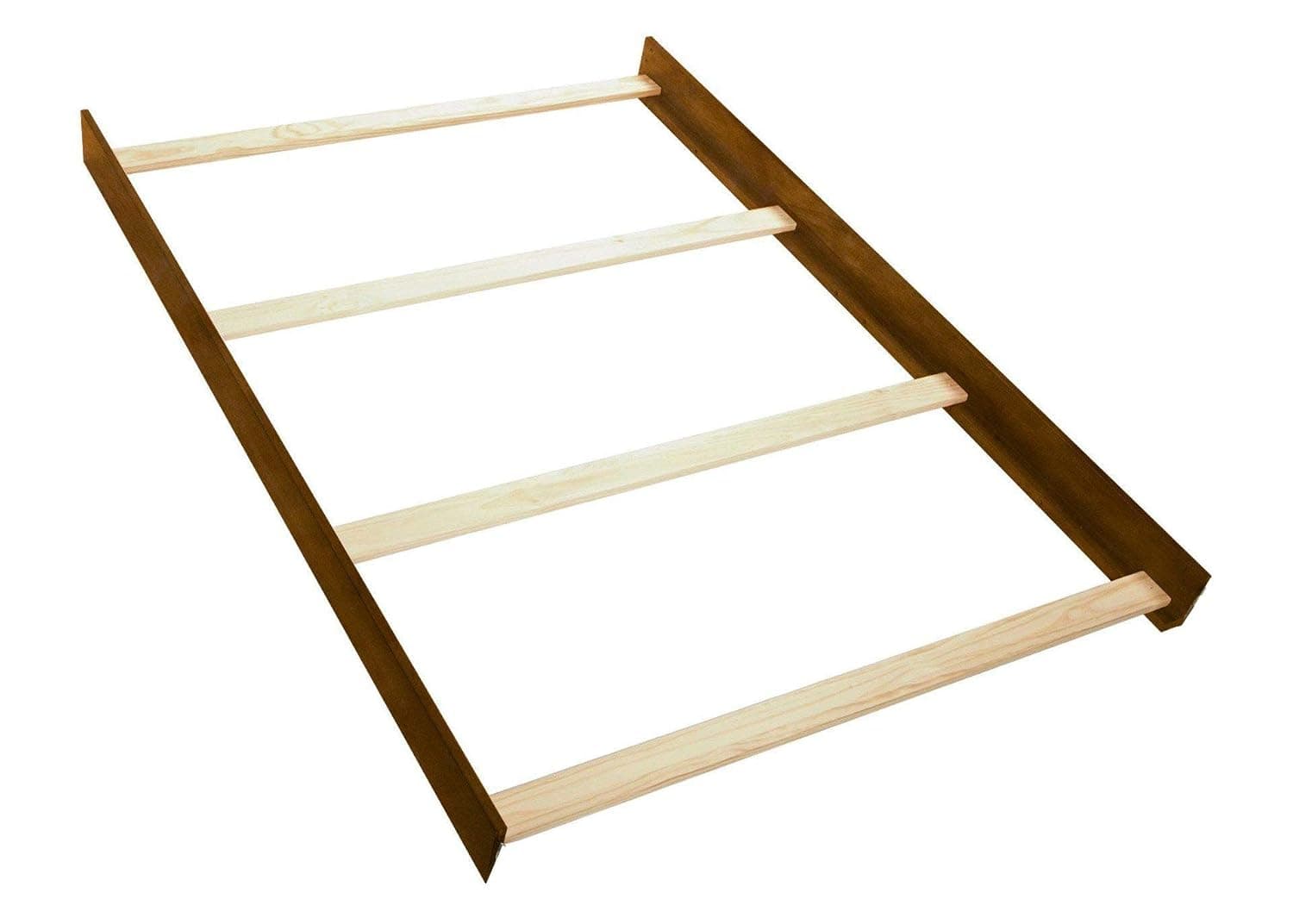 Full-Size Conversion Kit Bed Rails for Westwood Design Convertible Cribs - Solid Wood Rail - Toddler and Adult Bed Rail for Full-Size Beds - Essential Nursery and Baby Furniture (Rosewood, Option 1)