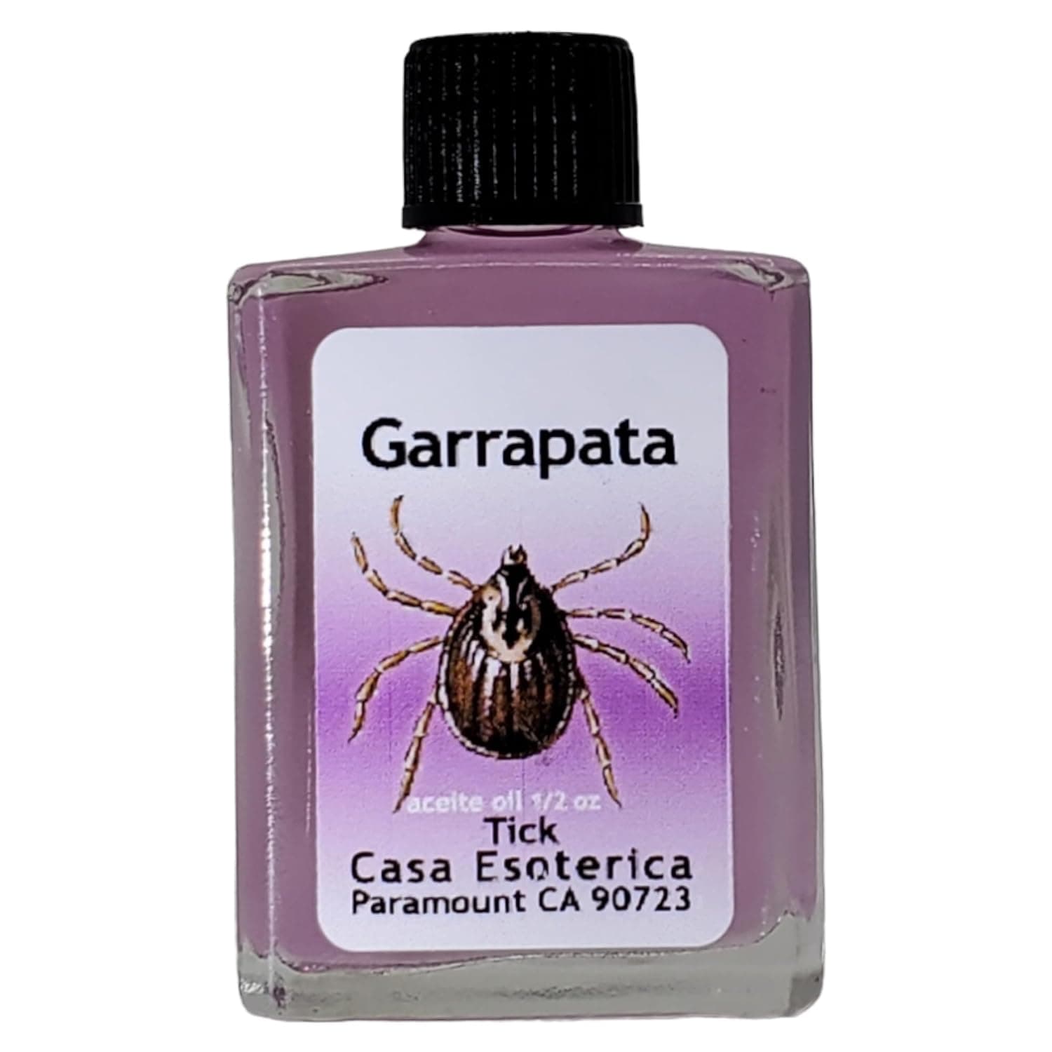 Spiritual Anointing Oil -(Garrapata Aceite) Tick Oil-Obsession Spell-Strong Attraction-0.5 FL OZ (1 Pack)