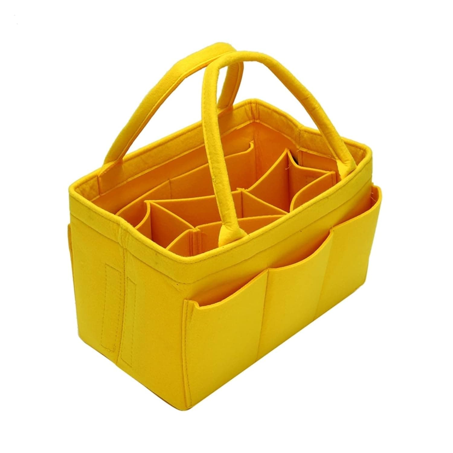 Diaper Caddy Organizer Portable Holder Bag for Changing Table and Car Nursery Essentials Storage Bins