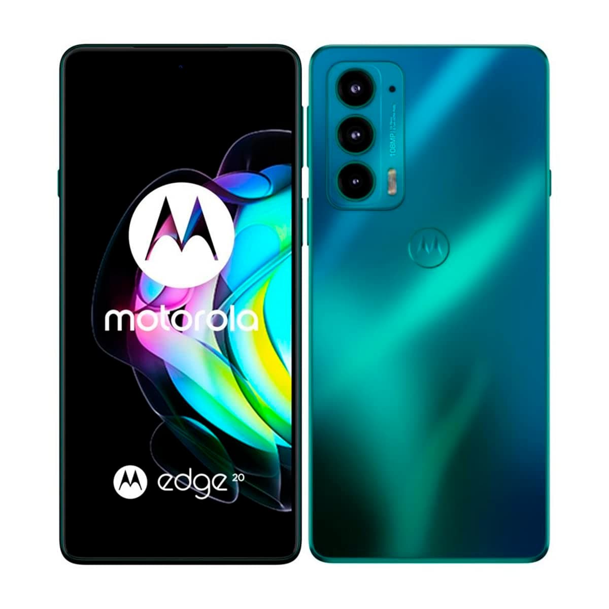 Motorola Moto Edge 20 5G 4G LTE 128GB + 8GB GSM NFC 108MP Global Version XT2143-1 (No US Warranty) (Not Verizon Sprint Boost Cricket) (w/Fast Car Charger Bundle) (Frosted Esmerald)