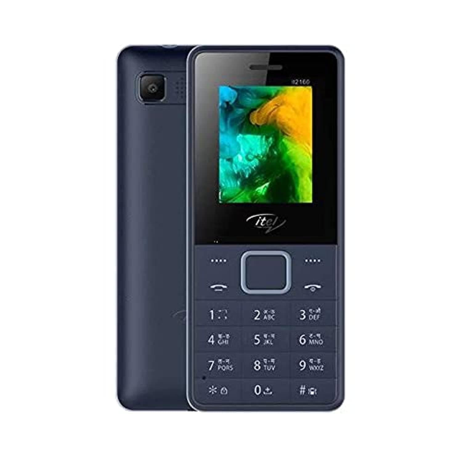 iTel it2160-1.77-inch Dual SIM Mobile Phone - Dark Blue