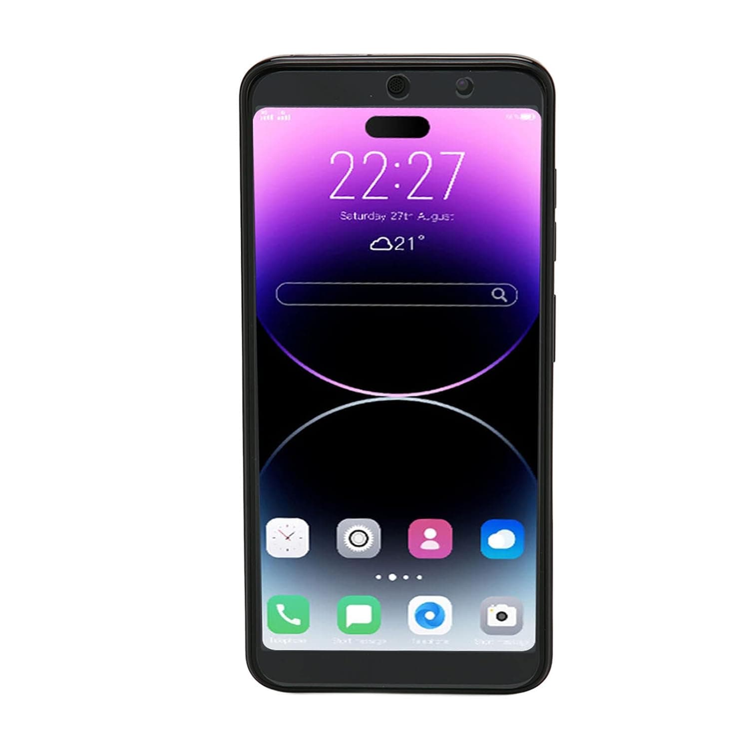 I14promax Smartphone for Android, 6.1 Inch 4GB RAM 64GB ROM Cell Phone, Support 5G WiFi Front 8MP Rear 16MP, 1440x3040 Mobile Phone