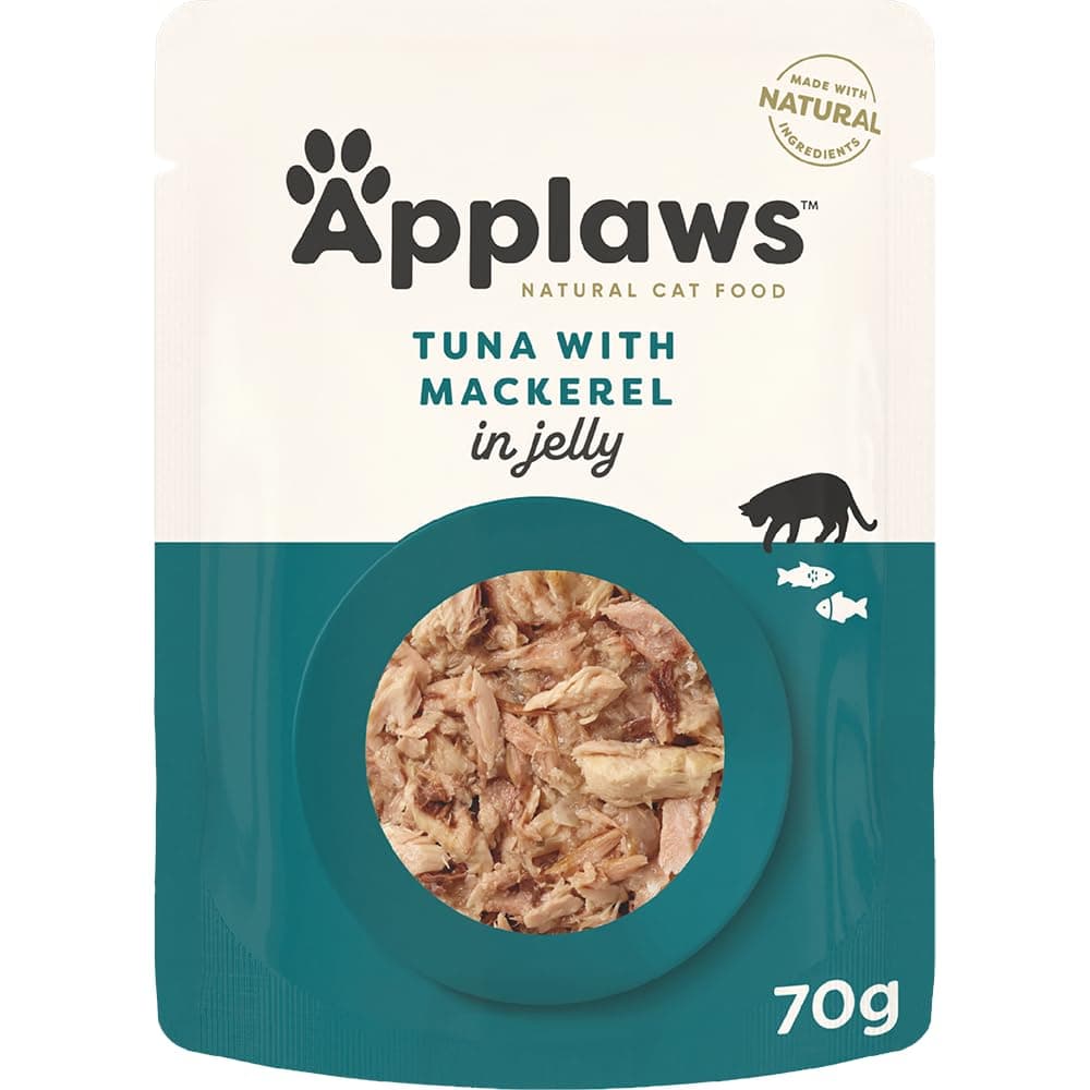Applaws Cat Wet Food Pouch Tuna & Mackerel Jelly 70g