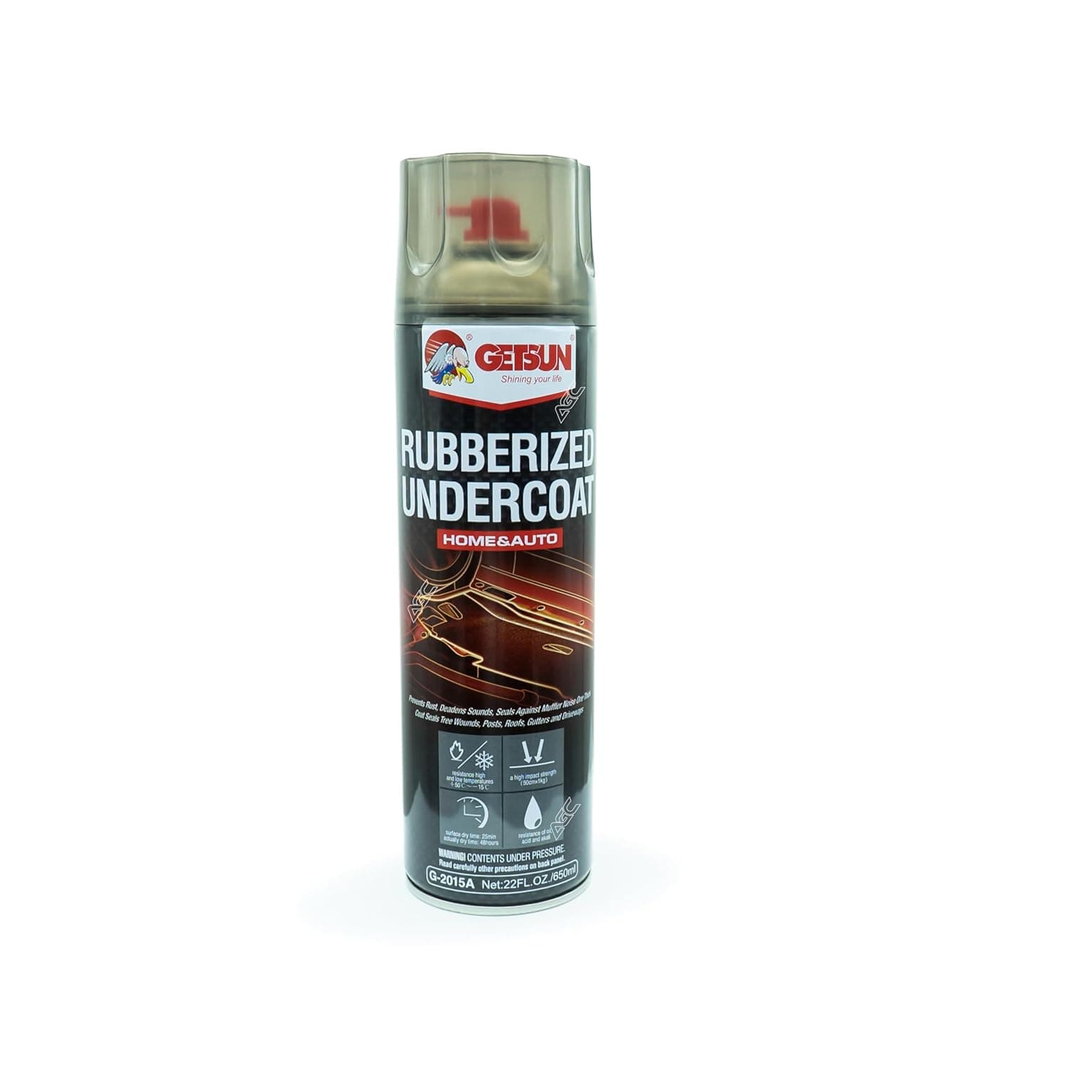 Getsun Rubberized Undercoat Spray, Auto Care Products Chasis Protection, Undercoating Spray, Car Care Product(1 PCS)