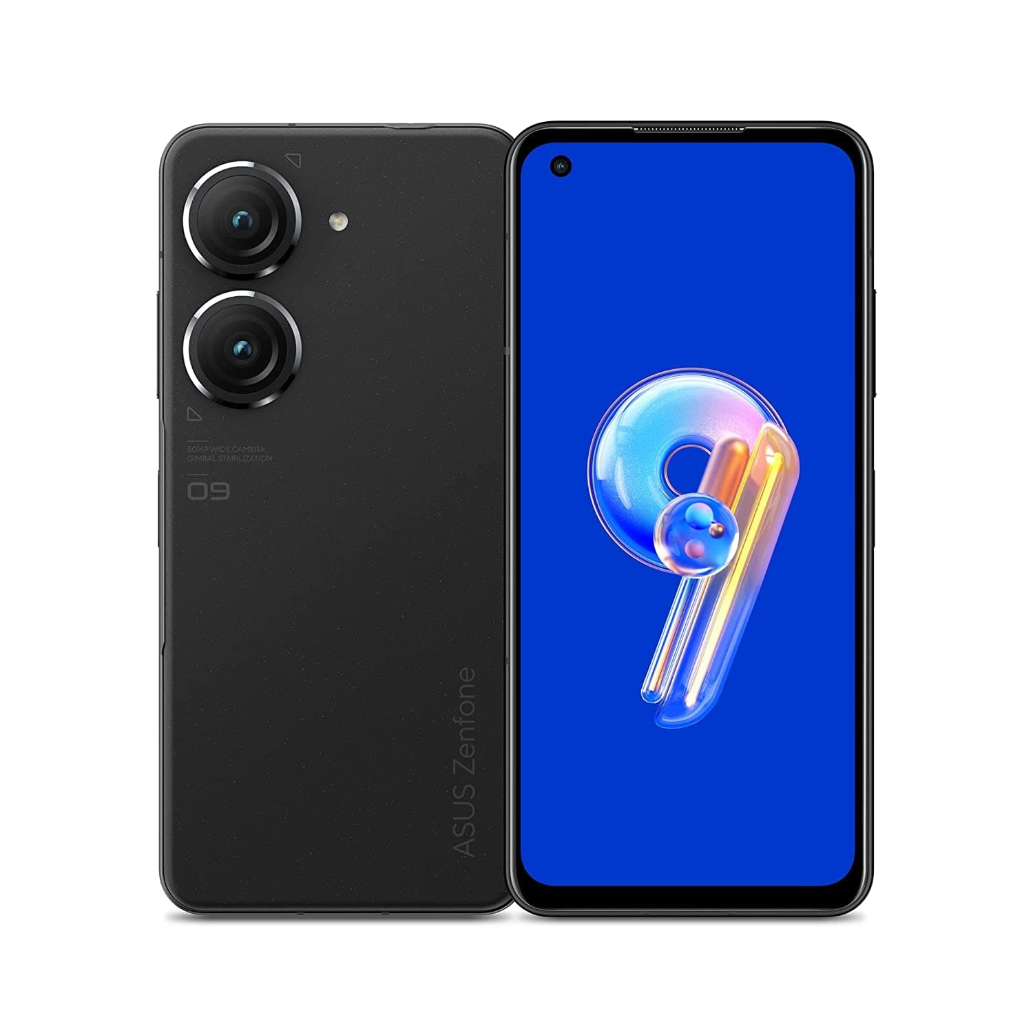 Asus Zenfone 9 5G 128GB 8GB RAM Factory Unlocked (GSM Only | No CDMA - not Compatible with Verizon/Sprint) - Black