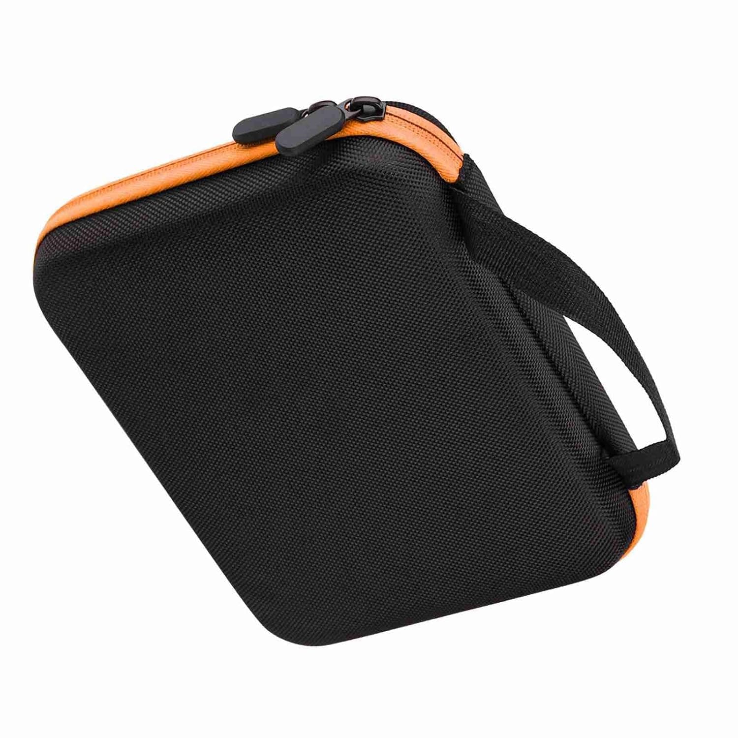 Generic Premium EVA Essential Oil Storage Box Case with 63 Slots, Anti-Leakage Design for Complete Protection, Great for Home or Traveling (Orange)