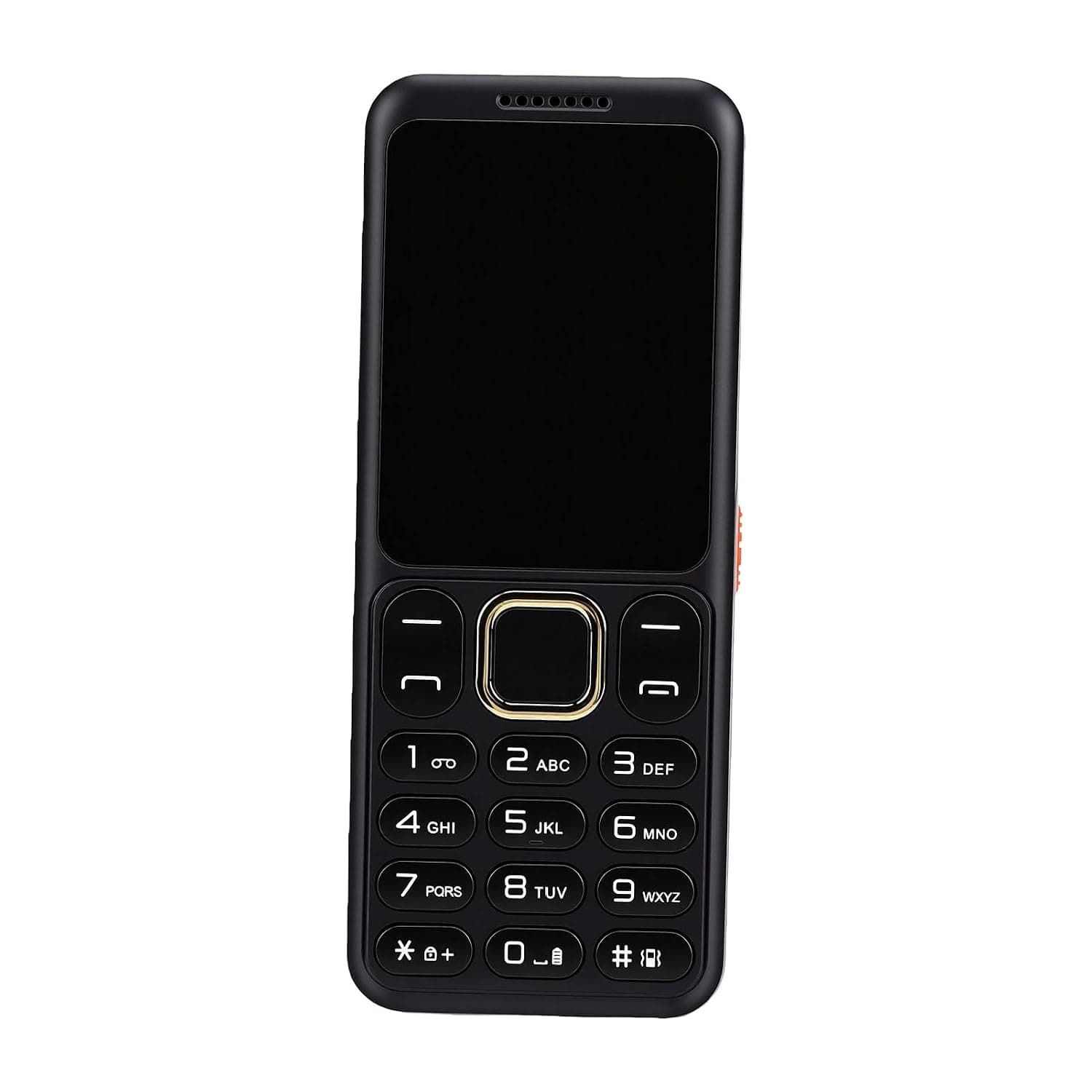 XUMIUZIY Unlocked Senior Cell Phone, 2.4 Inch Mobile Phone for Elderly with Big Buttons, Emergency Flashlight, Clear And Loud Voice Announcements, Triple SIM Support (Black)