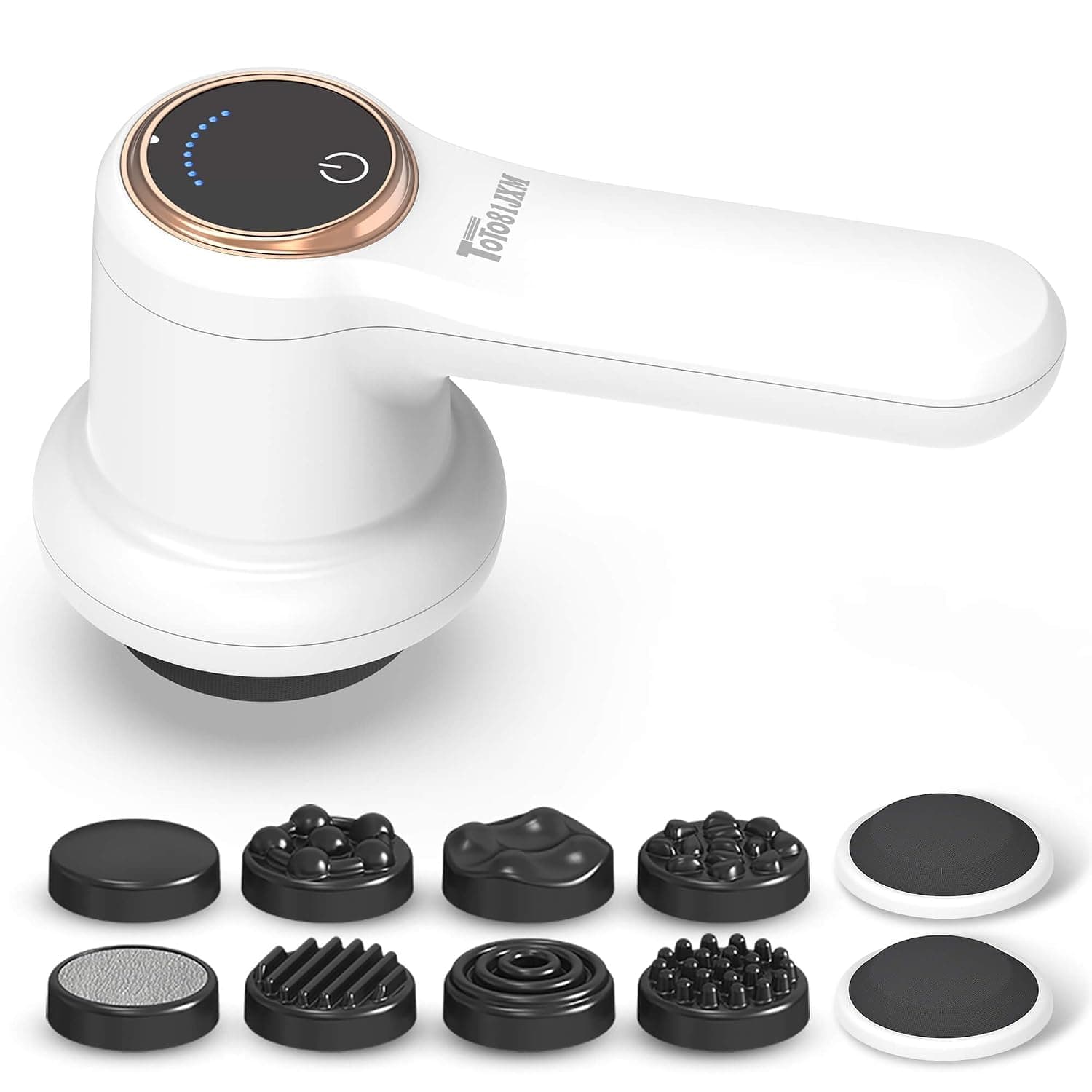 TOTO81JXM Handheld Cellulite Massager, Body Sculpting Machine, Lymphatic Drainage Massager, Lipo Massage Roller for Stomach Fat, Belly, Buttocks, Arms, Legs, Massaging