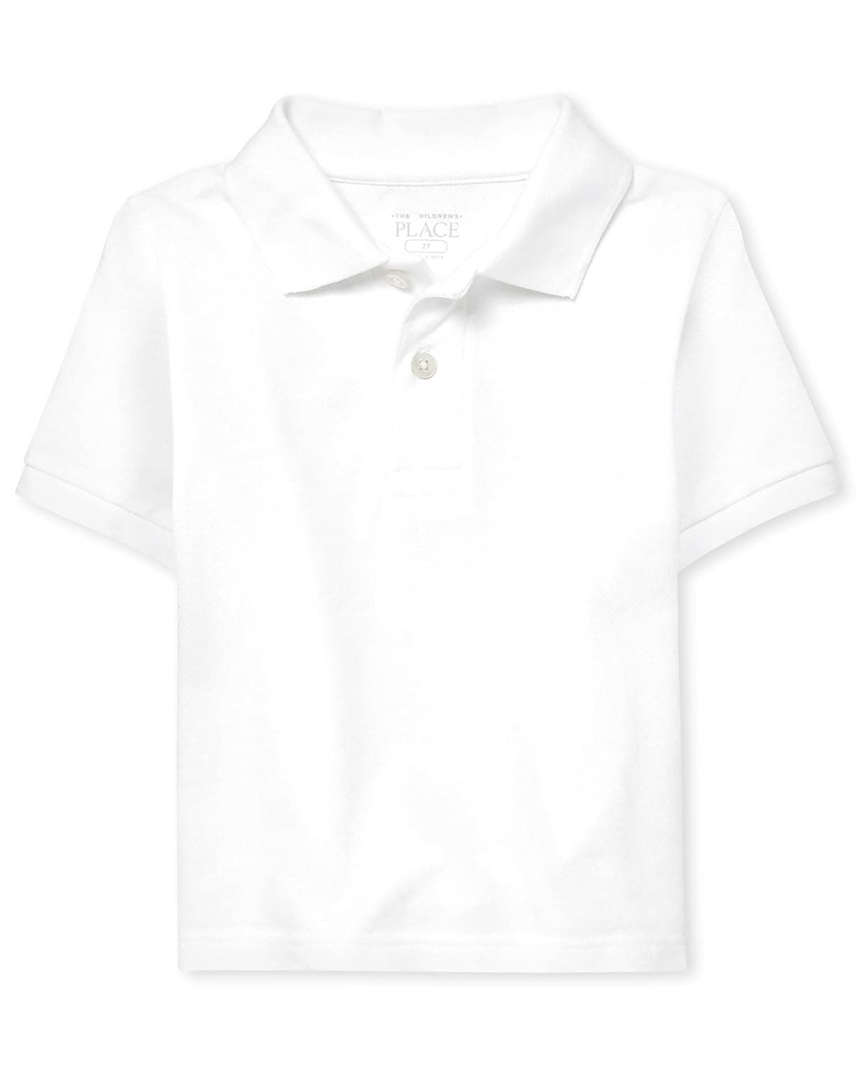 The Children's Place Boys and Toddler Short Sleeve Pique Polo 3-Pack