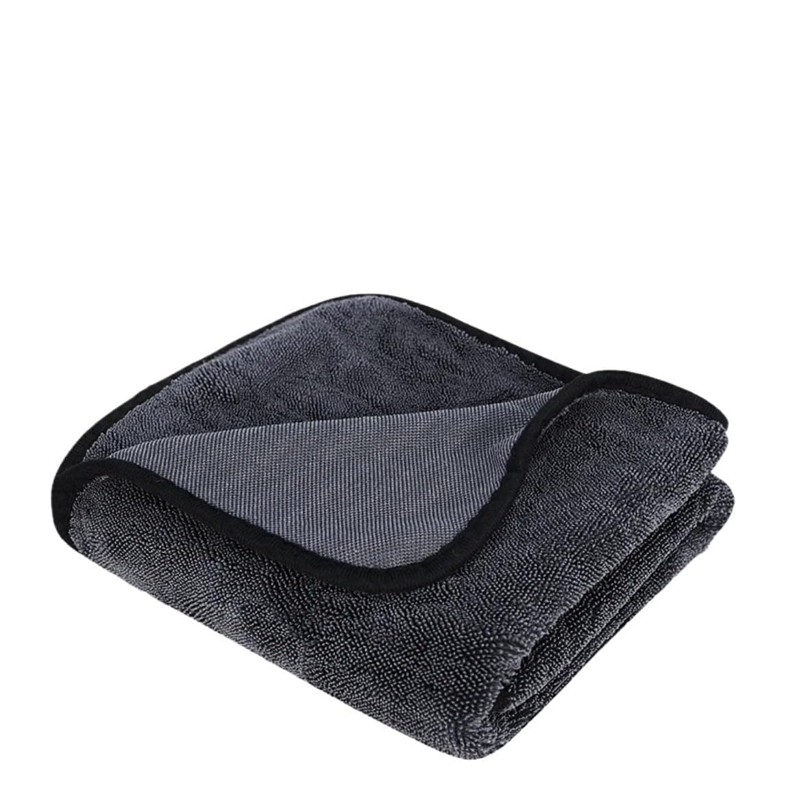 Car Towel Microfiber Car Drying Towels, 30x30 cm, Car Towel Microfiber, Super Absorbent (Pack of 1, Black)
