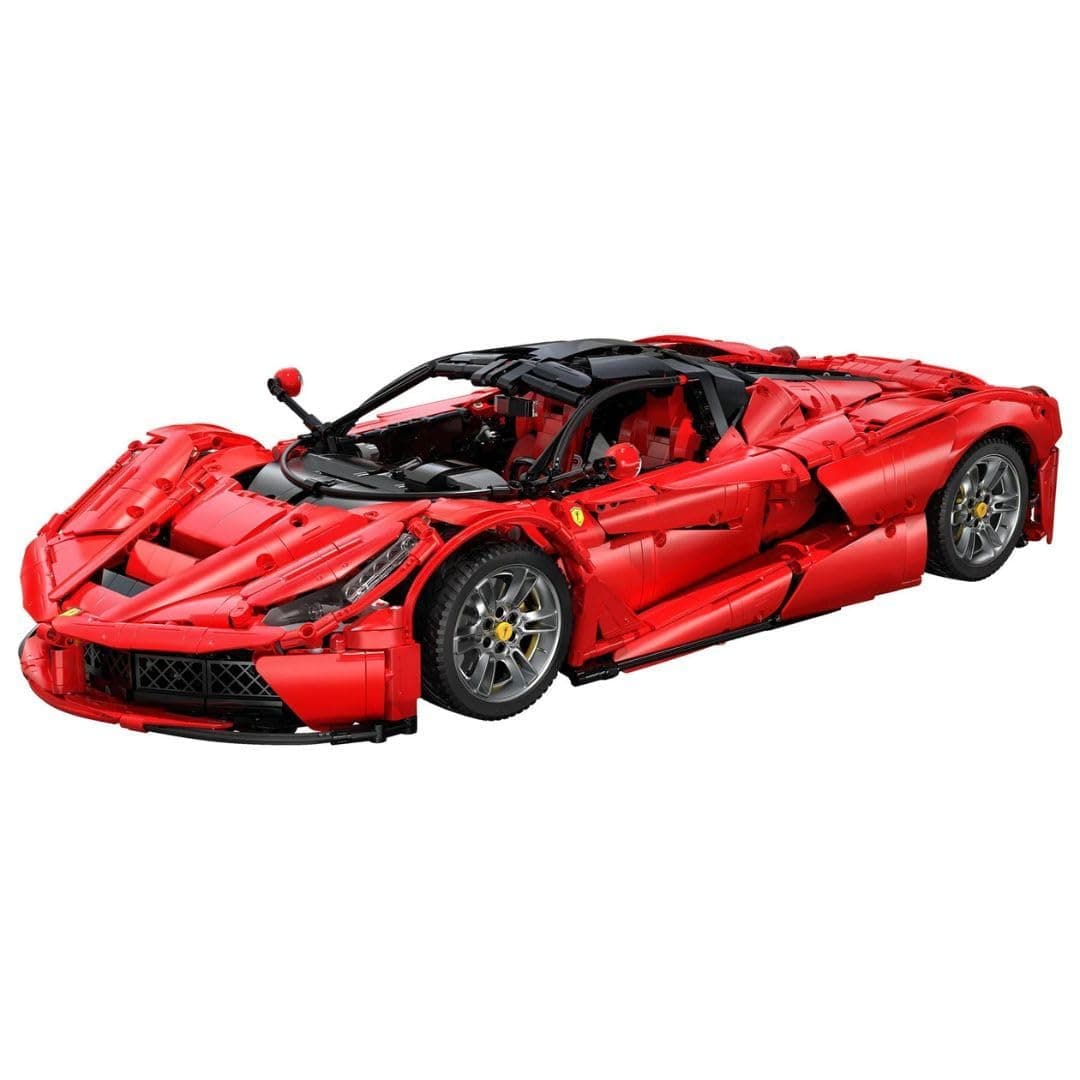 CaDA Master C61505W LaFer Supercar Building Set, 1:8 Scale Sports Car Building Blocks Kit for Adults, MOC Motorsport Collectible Toy for Men and Teenagers - 4739