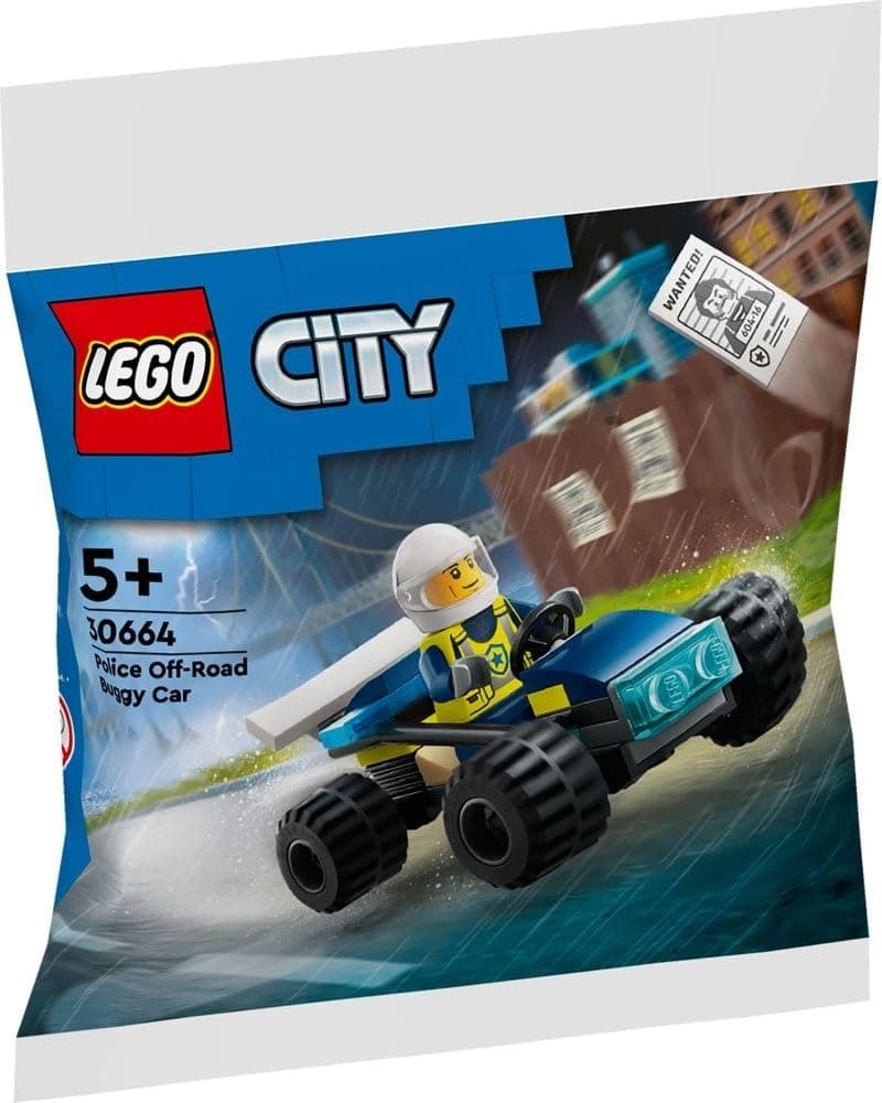 LEGO Construction Toy City Police Off-Road Vehicle