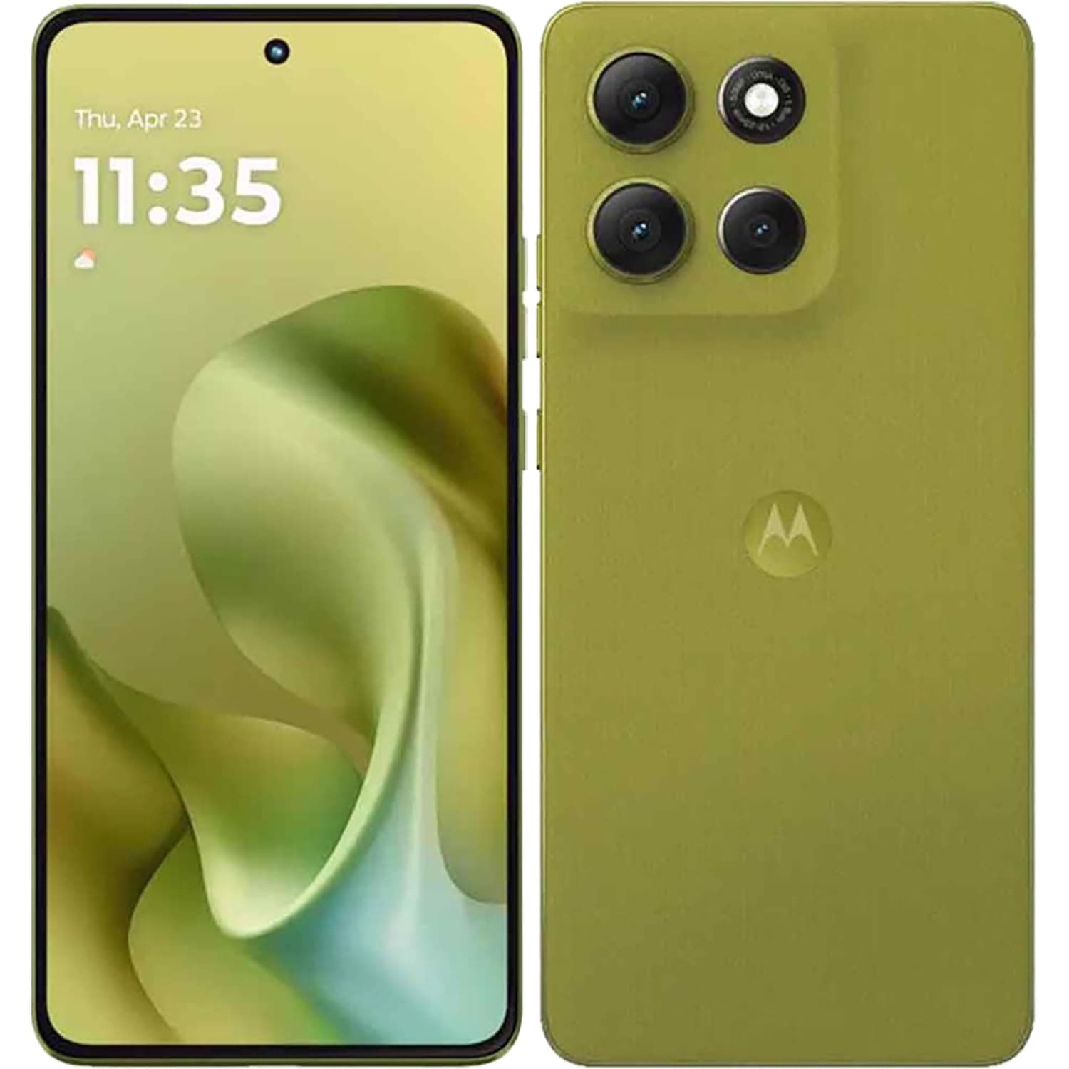 Motorola Moto G86 Power Dual-SIM 256GB ROM + 12GB RAM (GSM Only | No CDMA) Factory Unlocked 5G Smartphone (Pantone Golden Cypress) - International Version