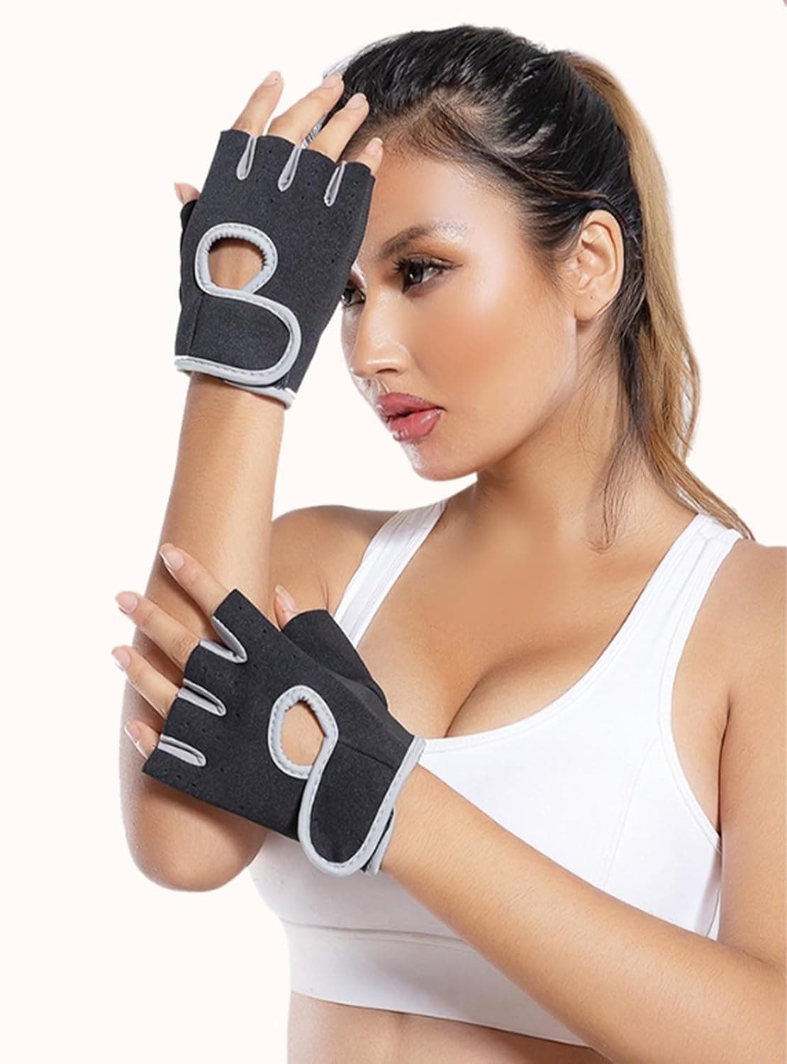 Men's and Women's Sports Cycling Exercise Half Finger Gloves Rock Climbing, Mountain Racing, Shooting Outdoor Fitness Gloves