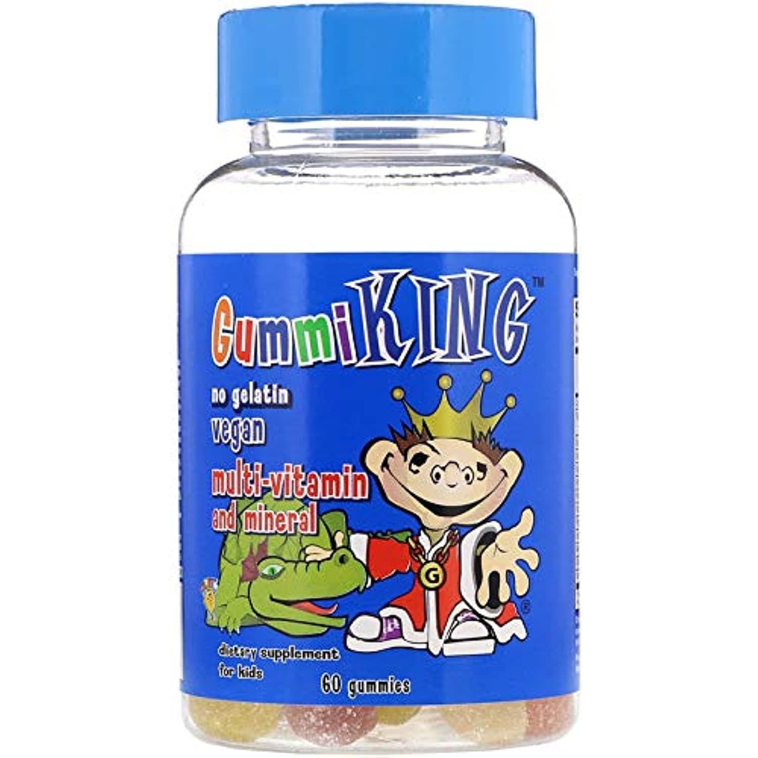 Gummi King, Multi-Vitamin & Mineral, For Kids, 60 Gummies