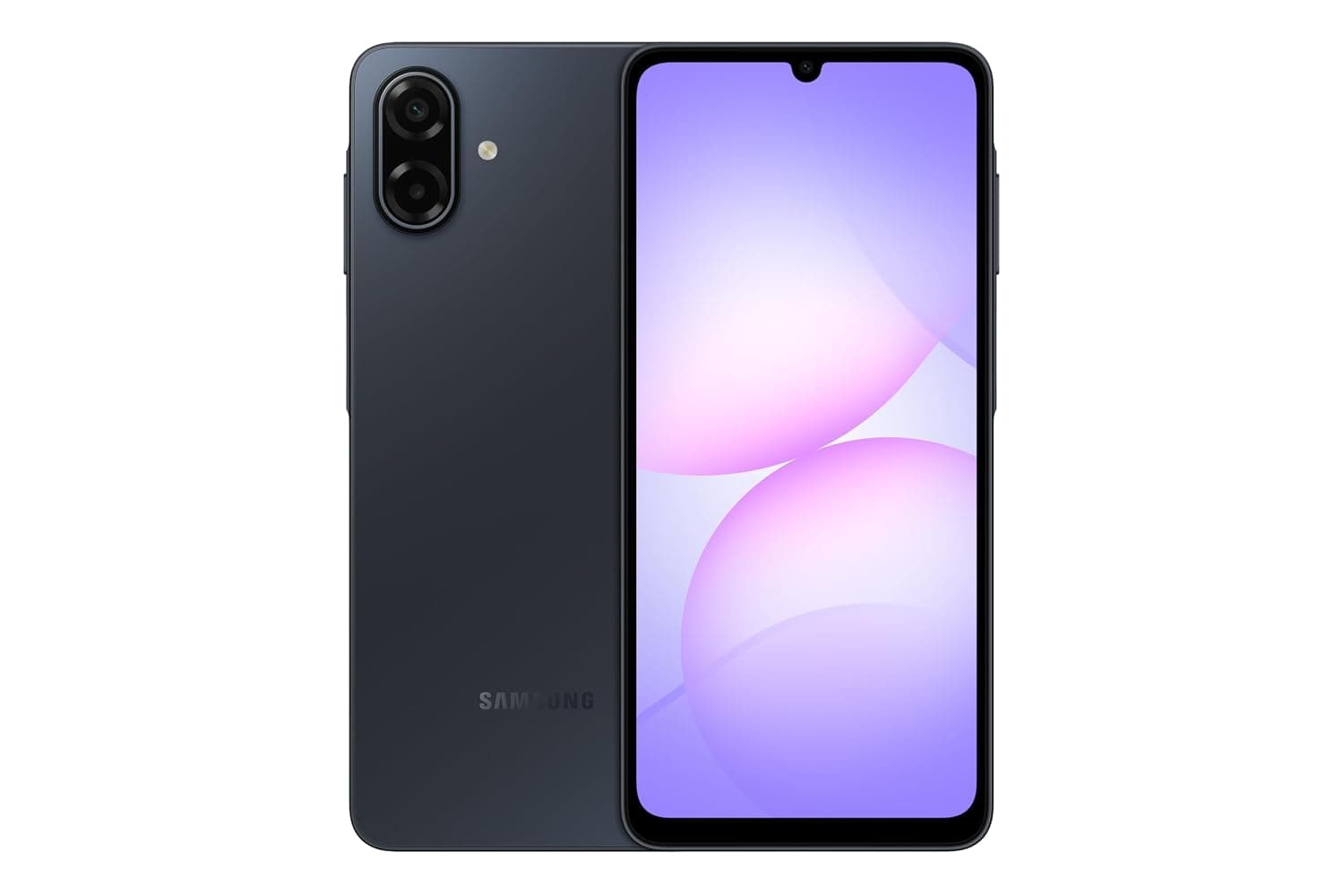 Samsung Galaxy A07 5G, Android Smartphone, 128GB Storage, 4GB RAM, Black, 6x OS Upgrades, Large Display, 6nm Processor (KSA Version)