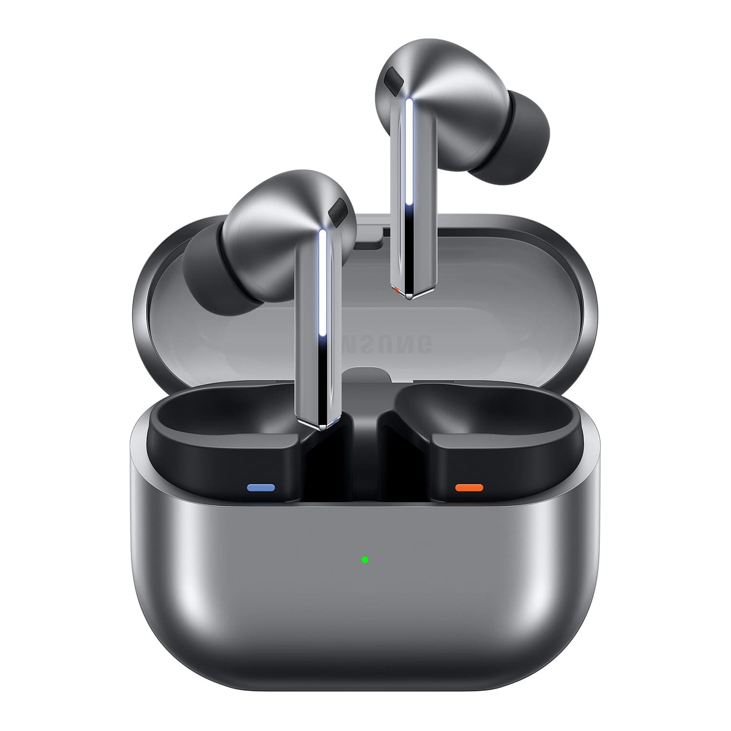 Samsung Galaxy Buds3 Pro, Silver, Wireless Bluetooth Earbuds with Adaptive: Noise Control, Hi-Fi Sound, 360 Audio (KSA Version)
